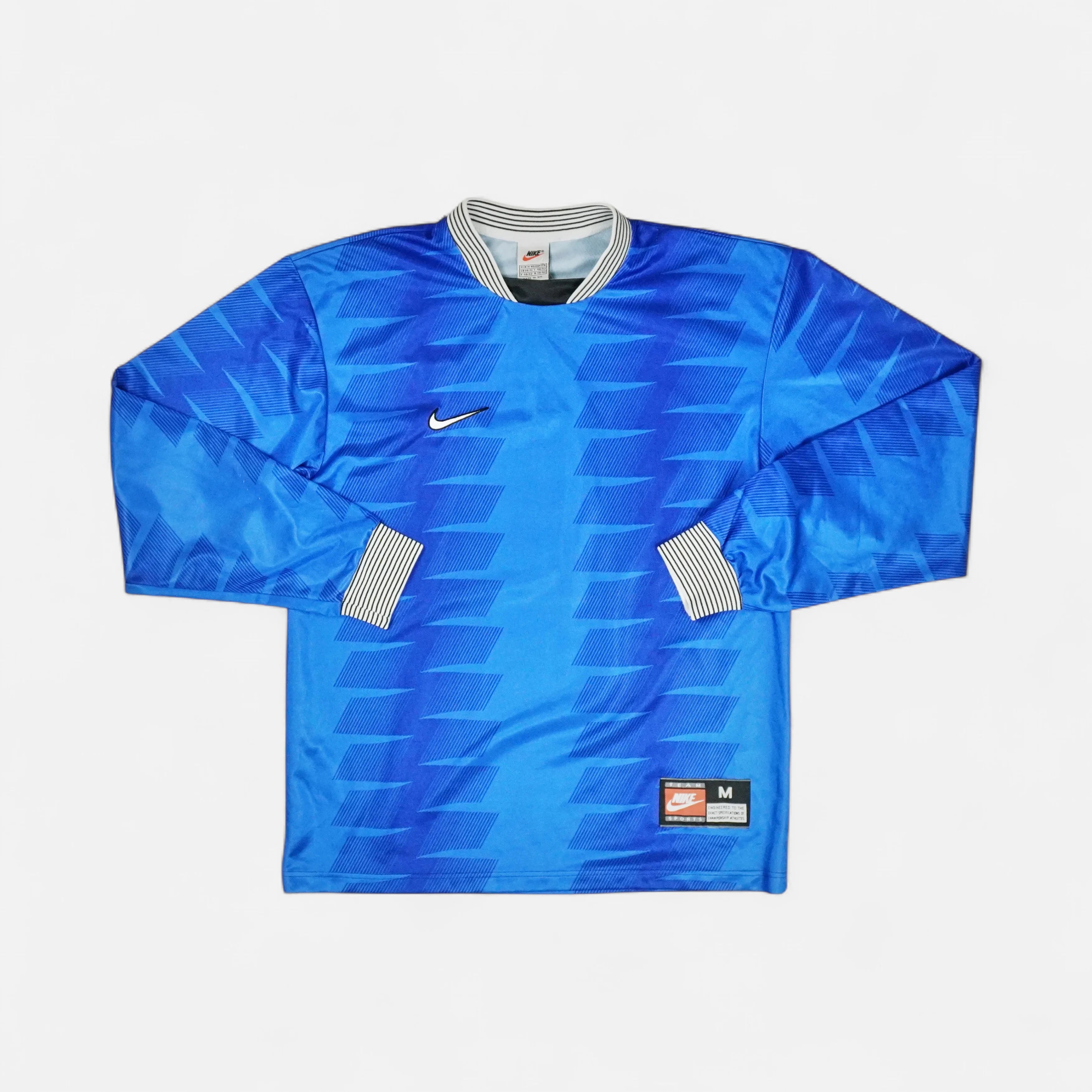 Vintage Nike Blue Long-sleeve football jersey (M)
