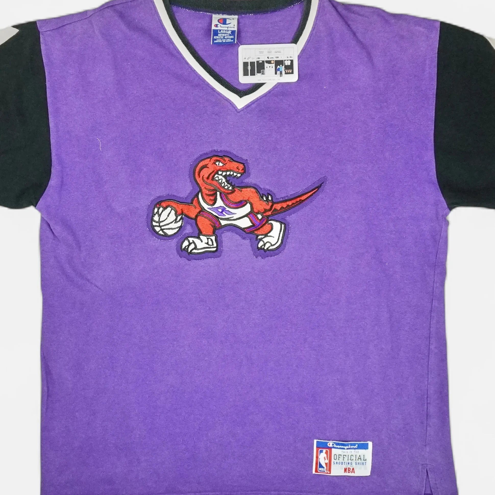 Vintage Baskbetball Toronto Purple T-shirt (XL)