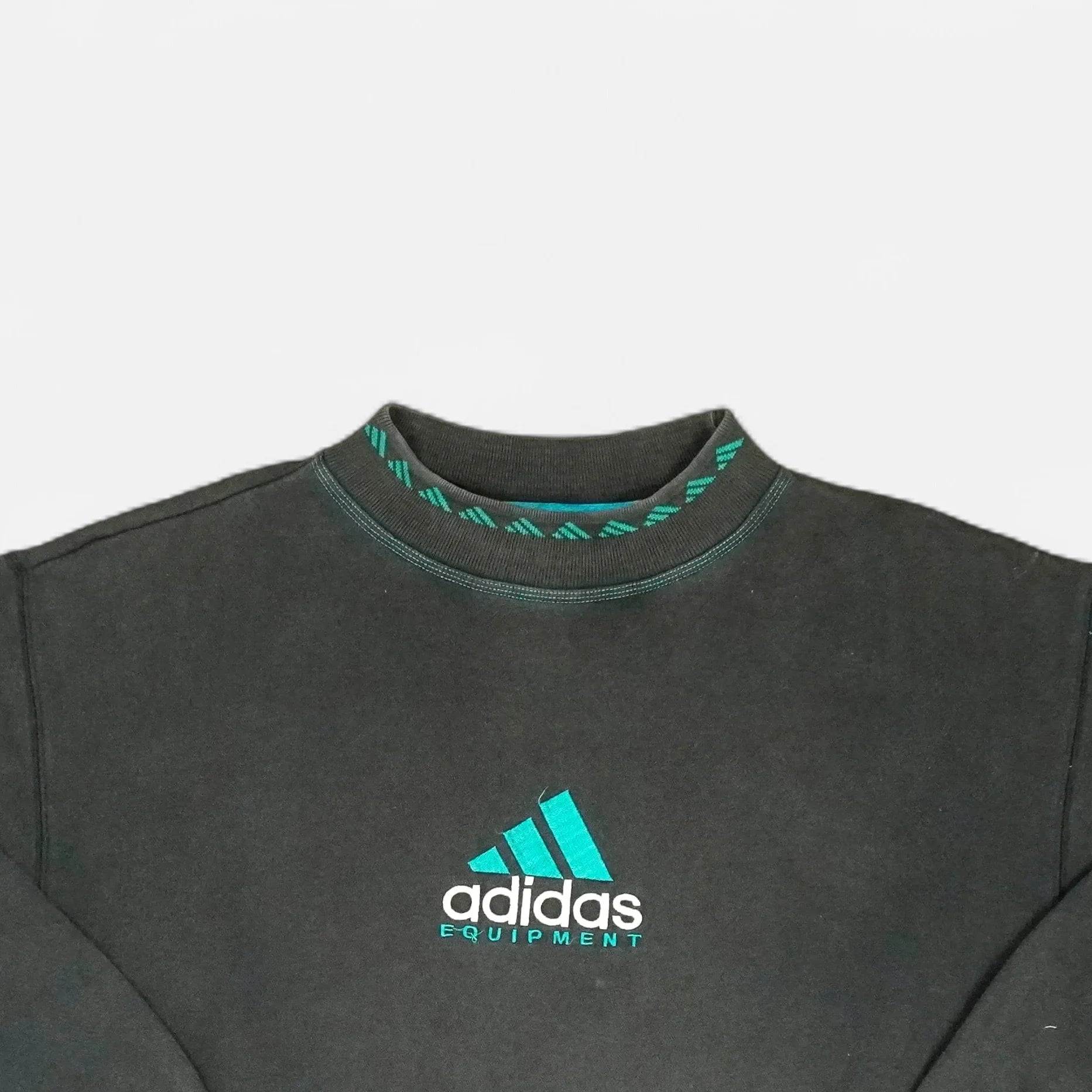 Vintage Adidas Black sweatshirt (L)