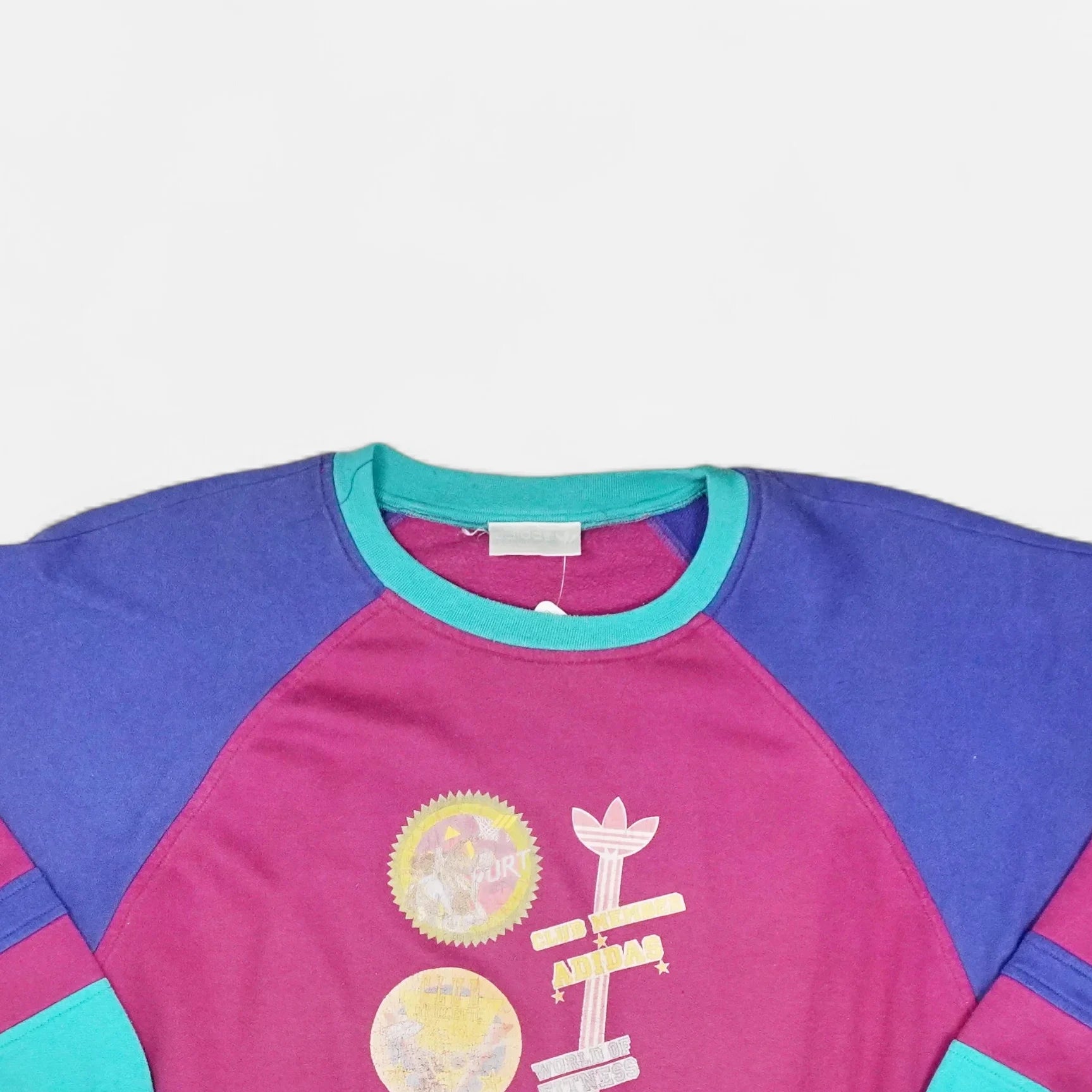 Vintage Pink Sweatshirt / crewneck jumper (XL)