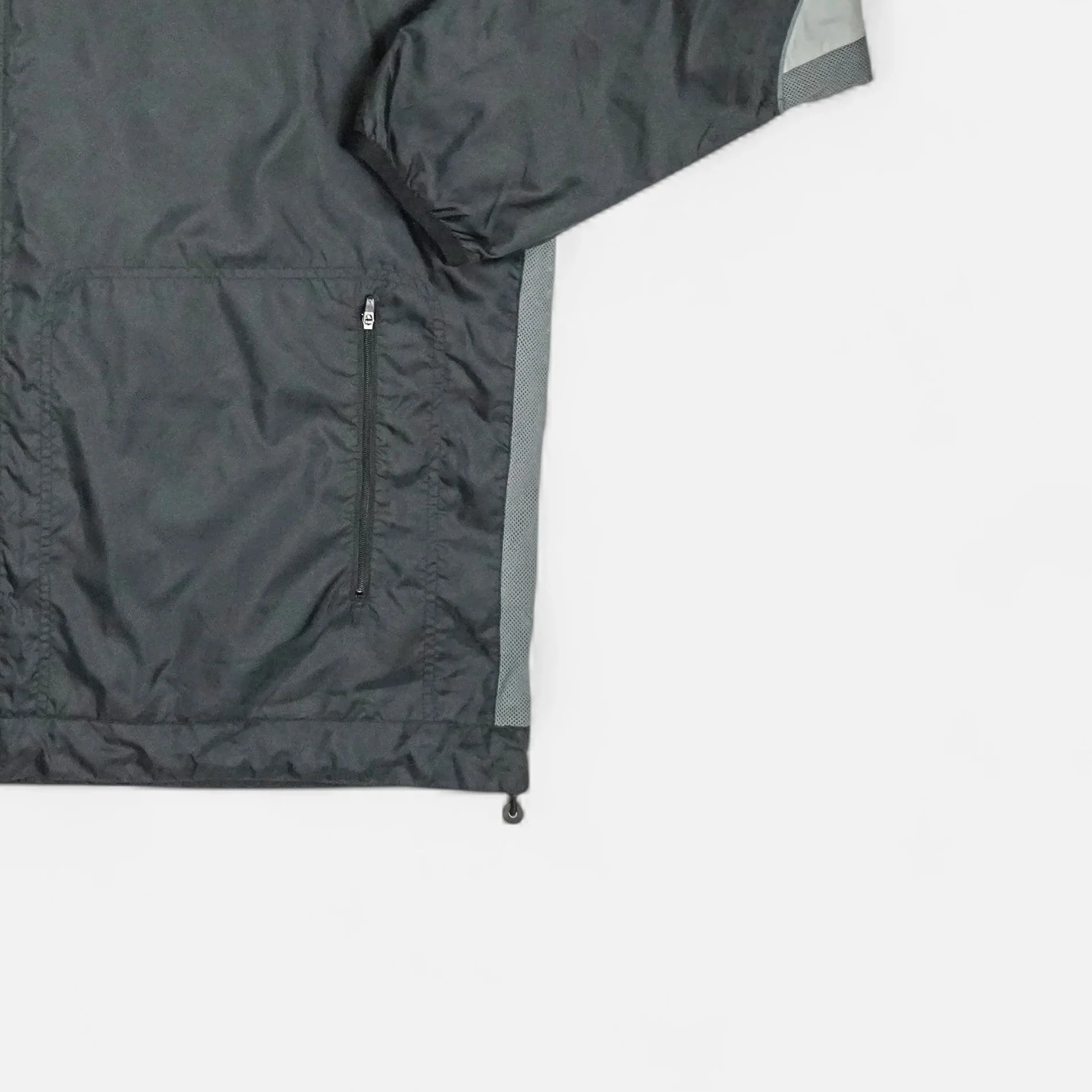 Vintage Nike Black hooded windbreaker jacket (XL)