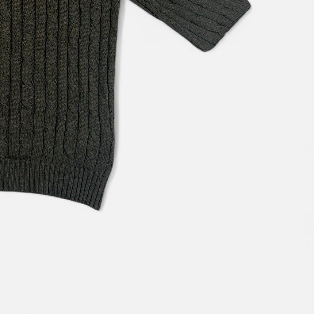 Vintage Polo Ralph Lauren Grey Knit Jumper (M)