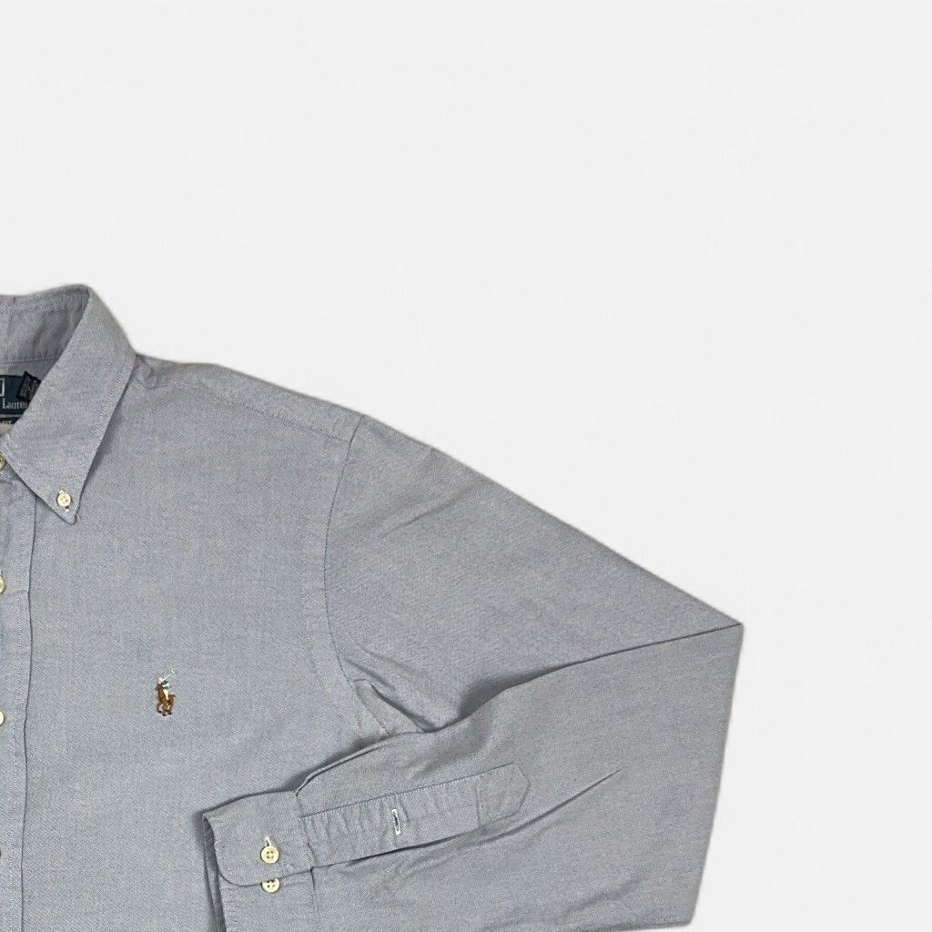 Vintage Polo Ralph Lauren Blue Shirt (M)