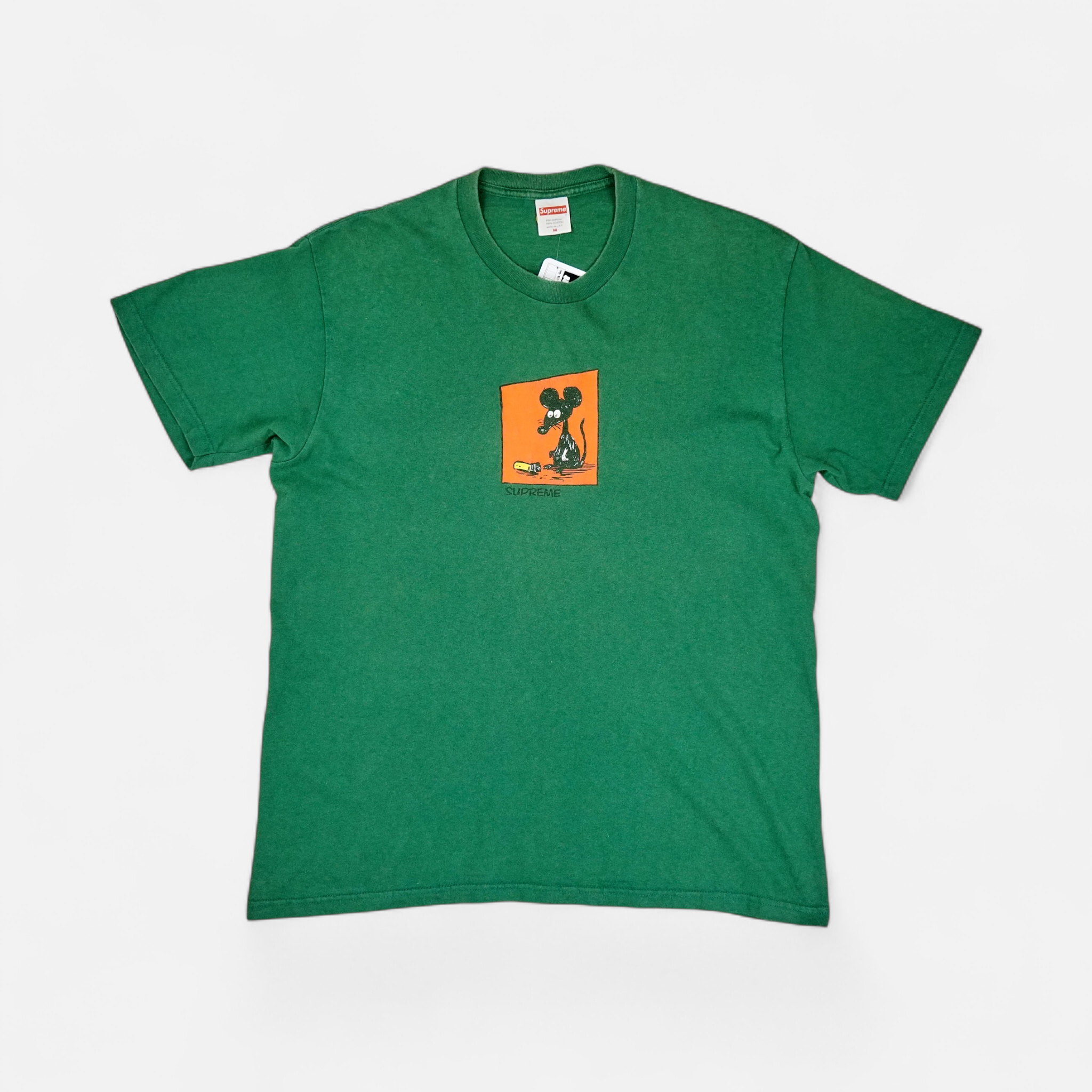 Vintage Supreme Green T-shirt (M)