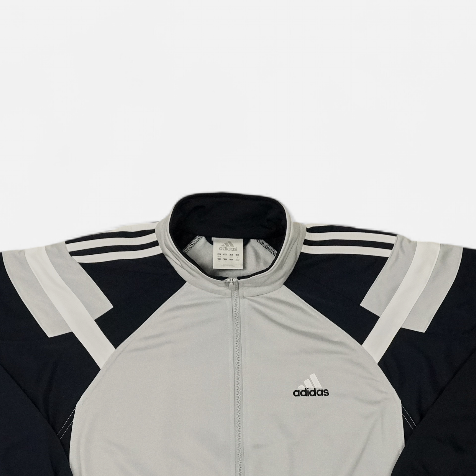 Vintage Adidas Grey Trackjacket (L)