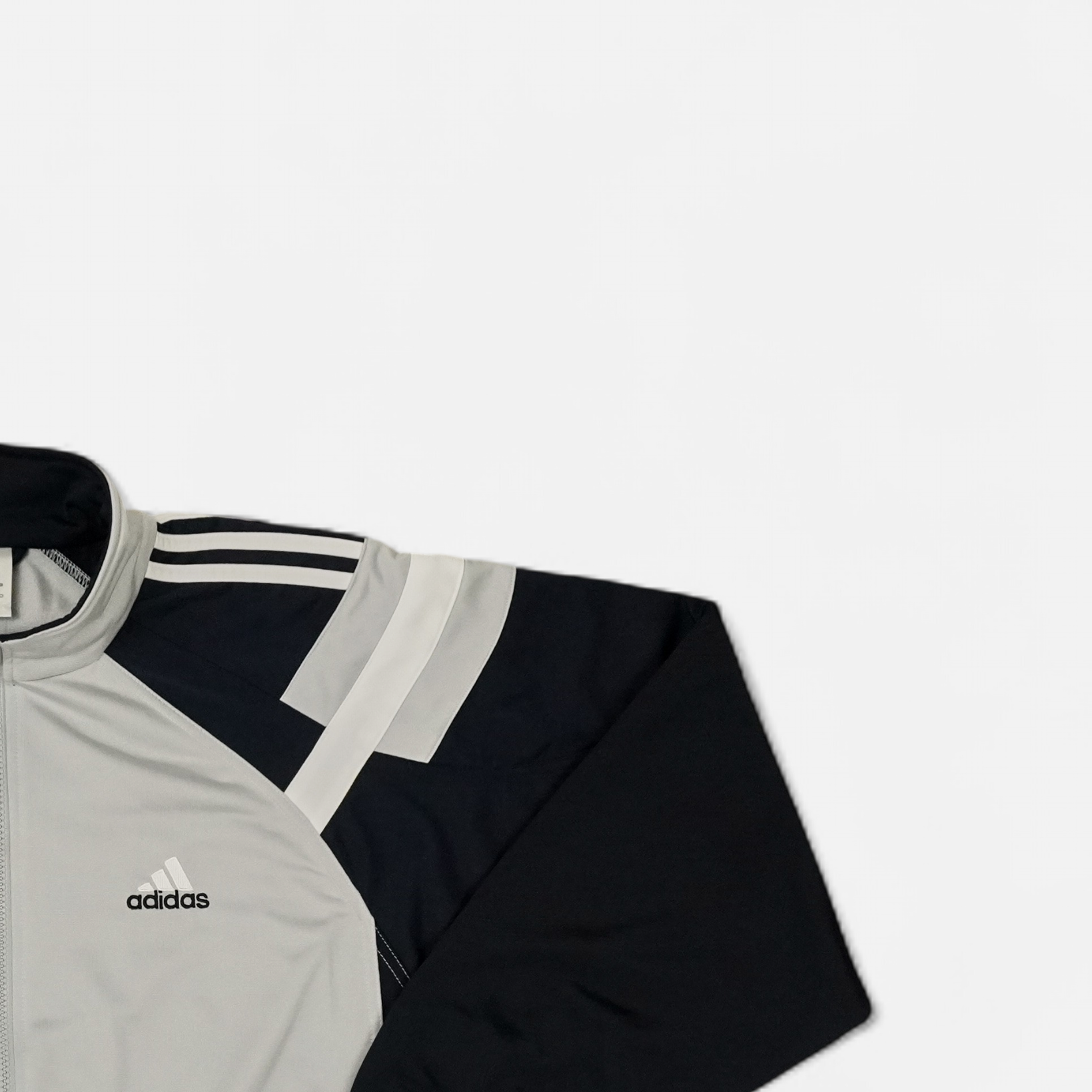 Vintage Adidas Grey Trackjacket (L)