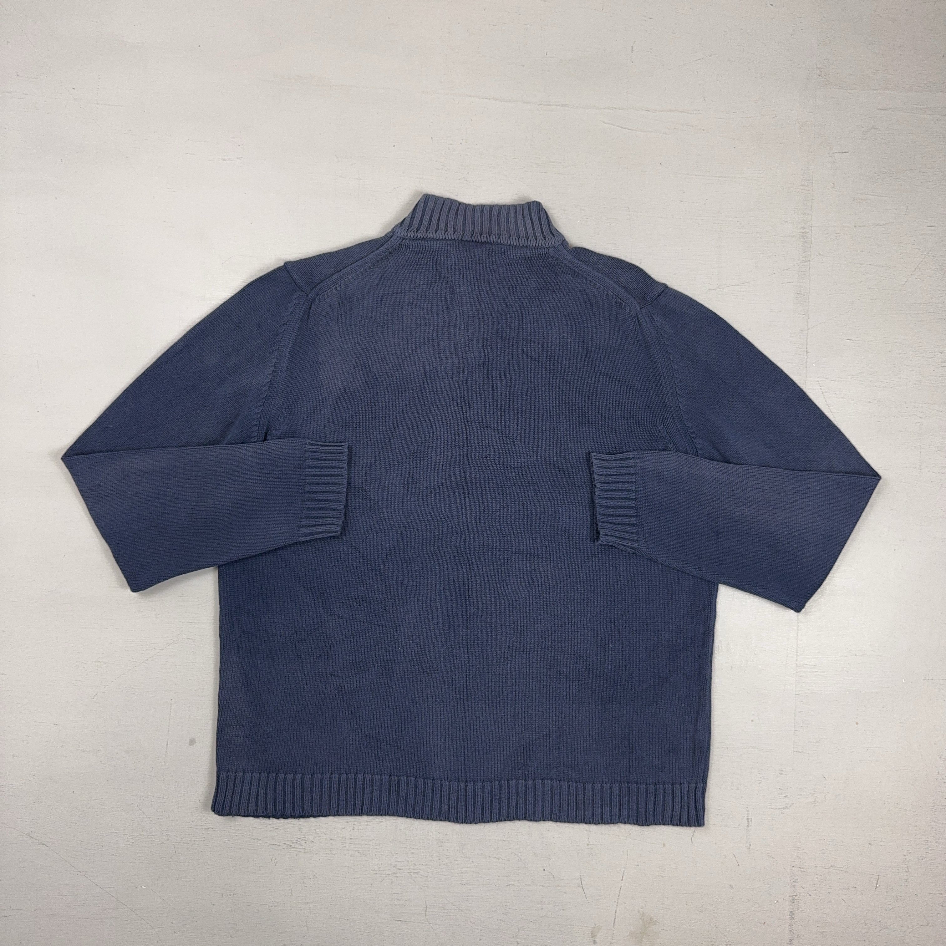 Vintage Lacoste Blue 1/4 Zip (M)