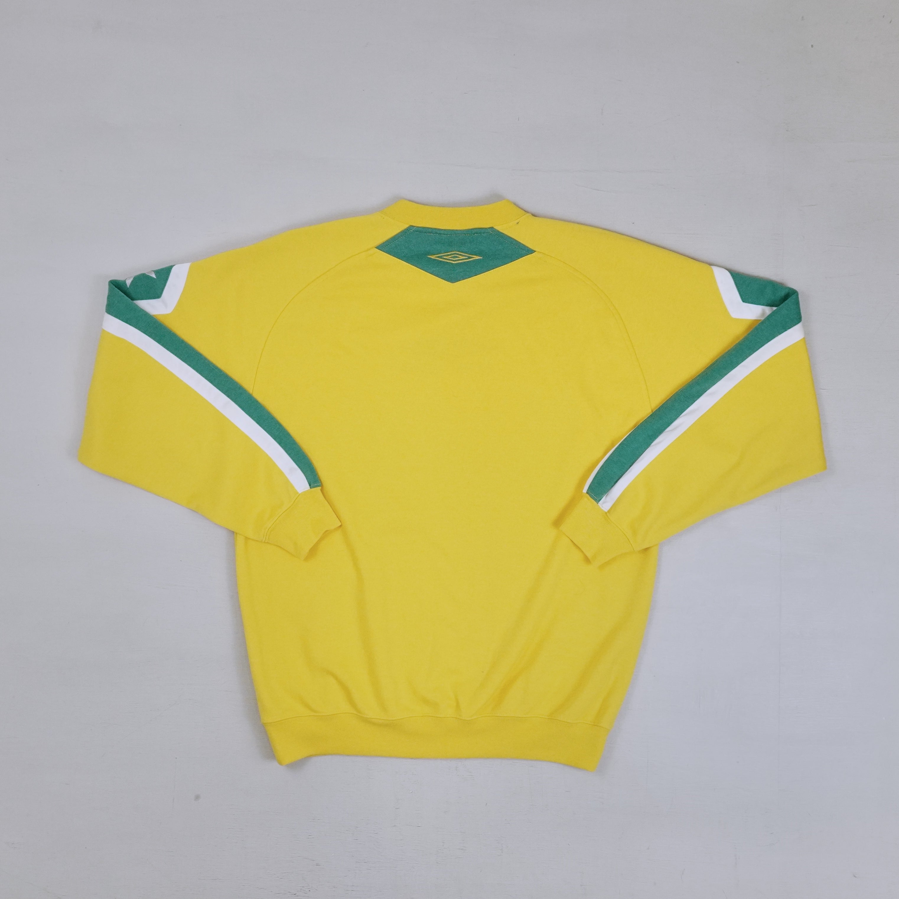 Vintage Umbro Yellow Sweatshirt (S)
