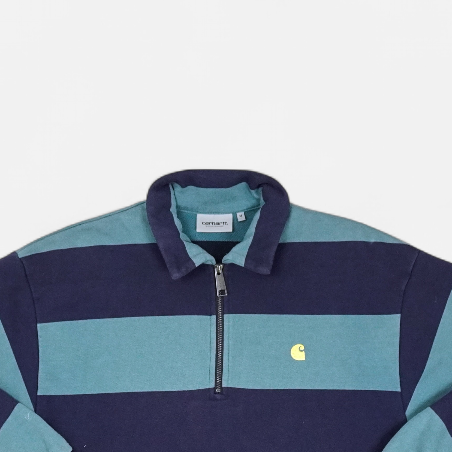 Vintage Carhartt Blue 1/4 Zip (M)