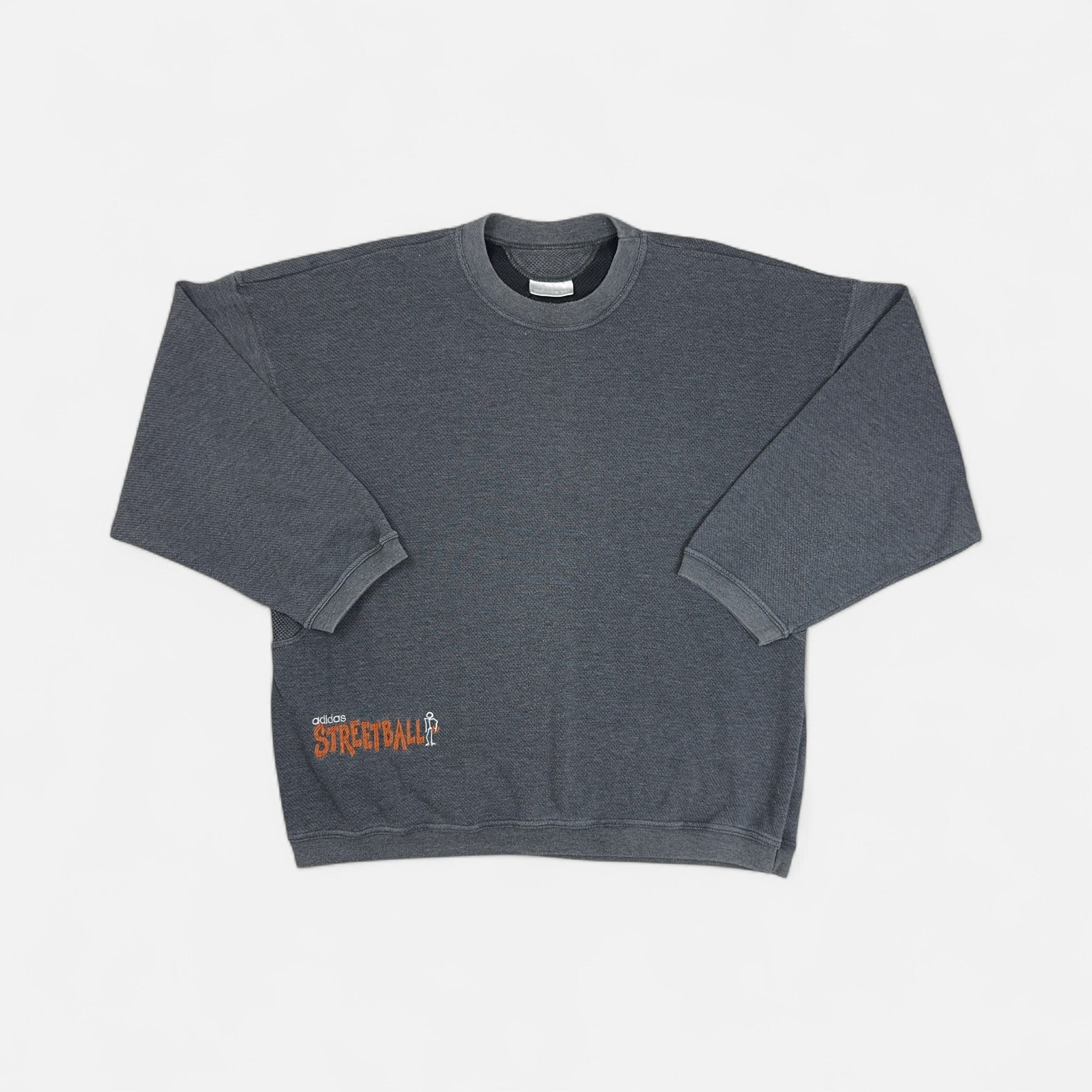 Vintage Adidas Grey Sweatshirt (XL)