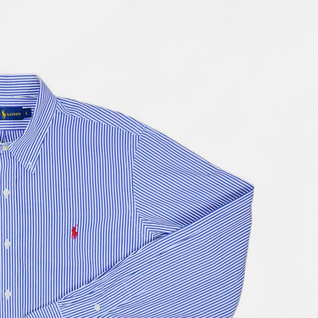 Vintage Ralph Lauren Blue Shirt (L)