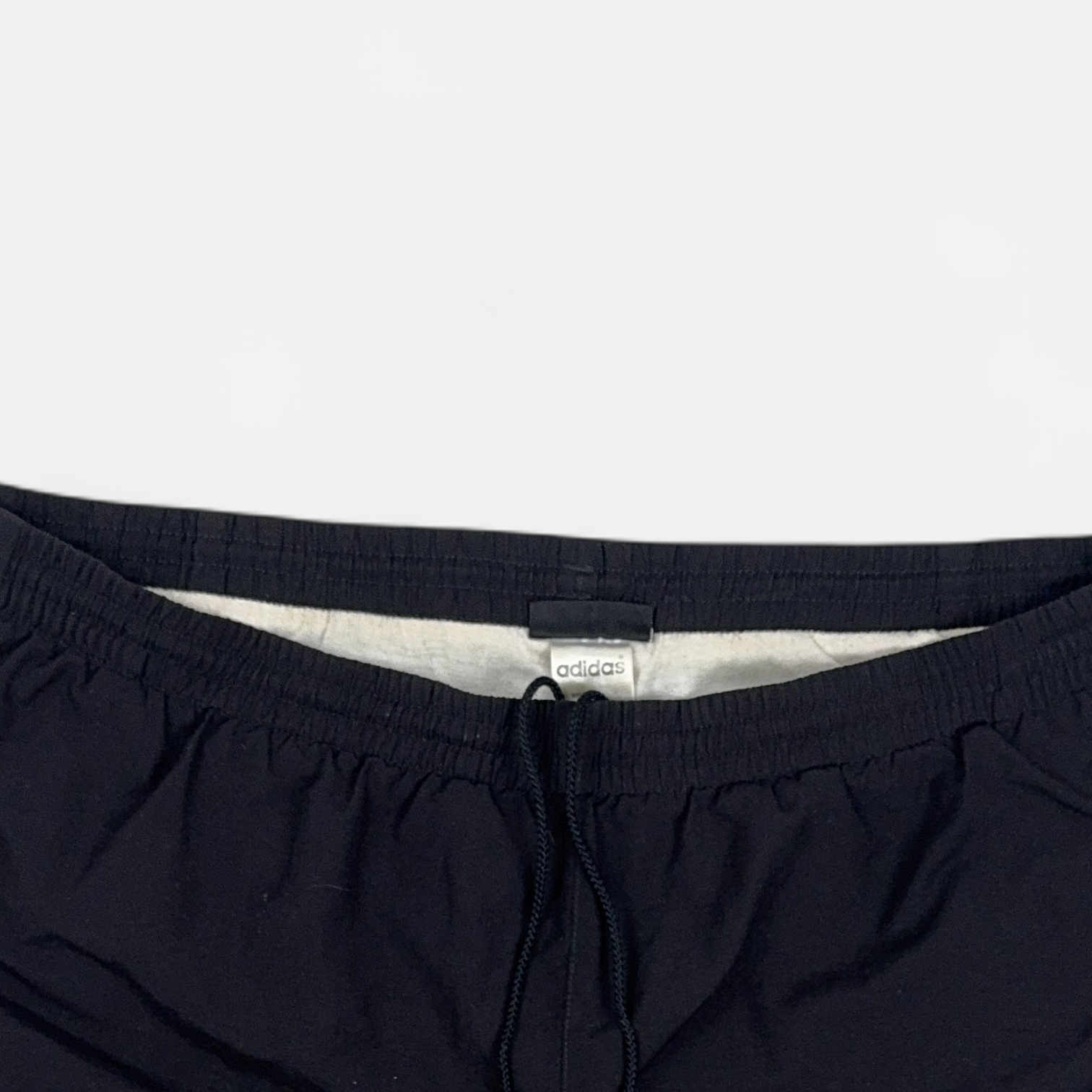 Vintage Adidas Black Shorts (XL) detail