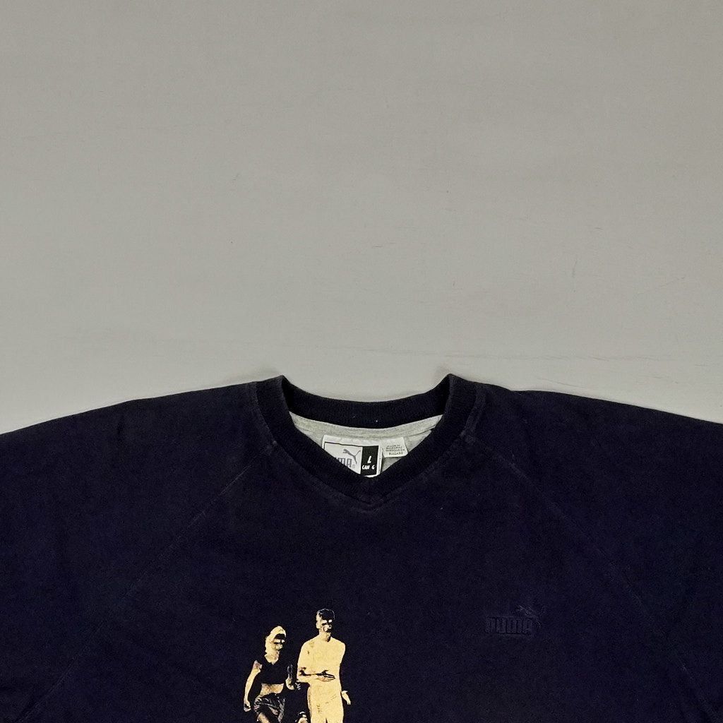 Vintage Puma Blue T-shirt (L)