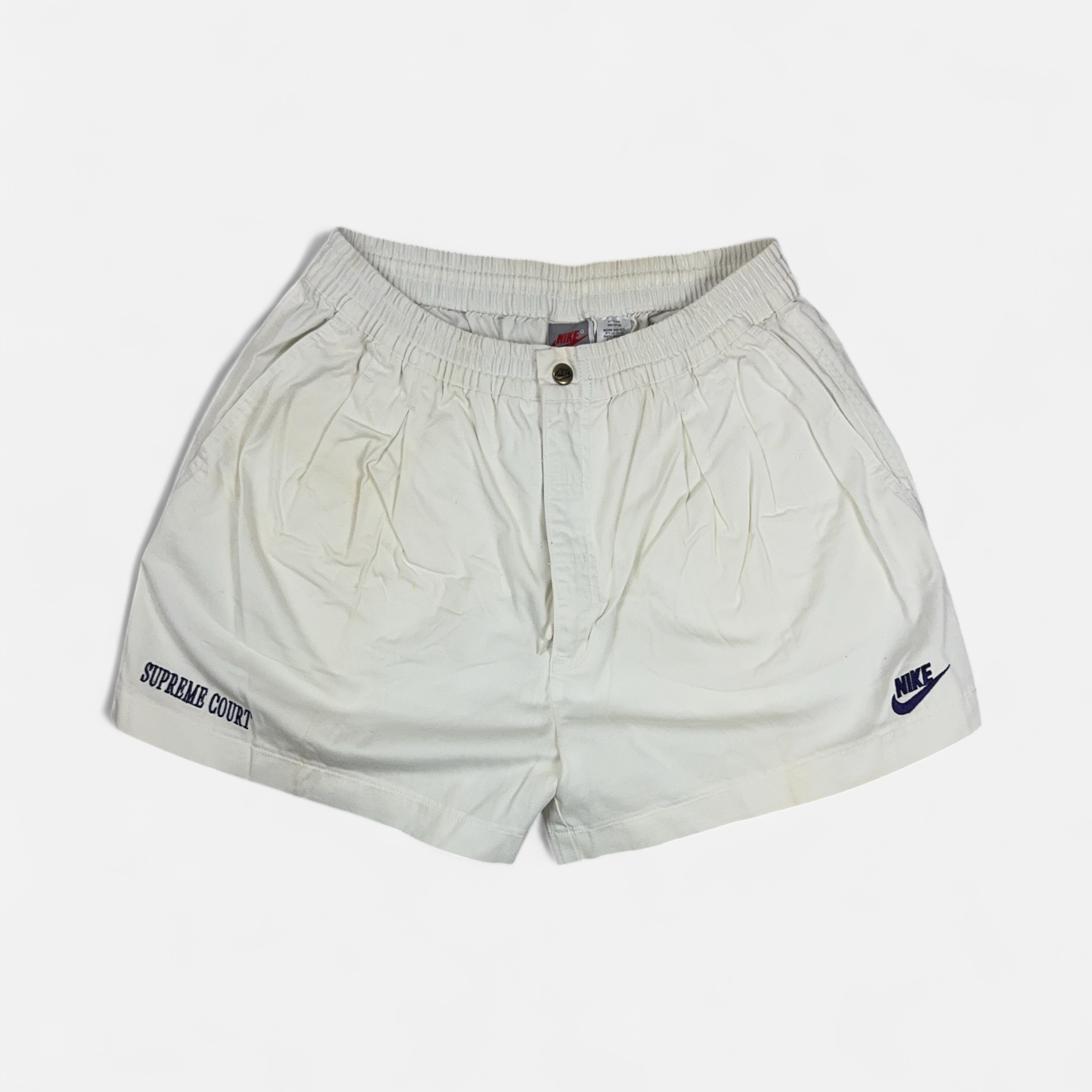Vintage Nike White Shorts (M)