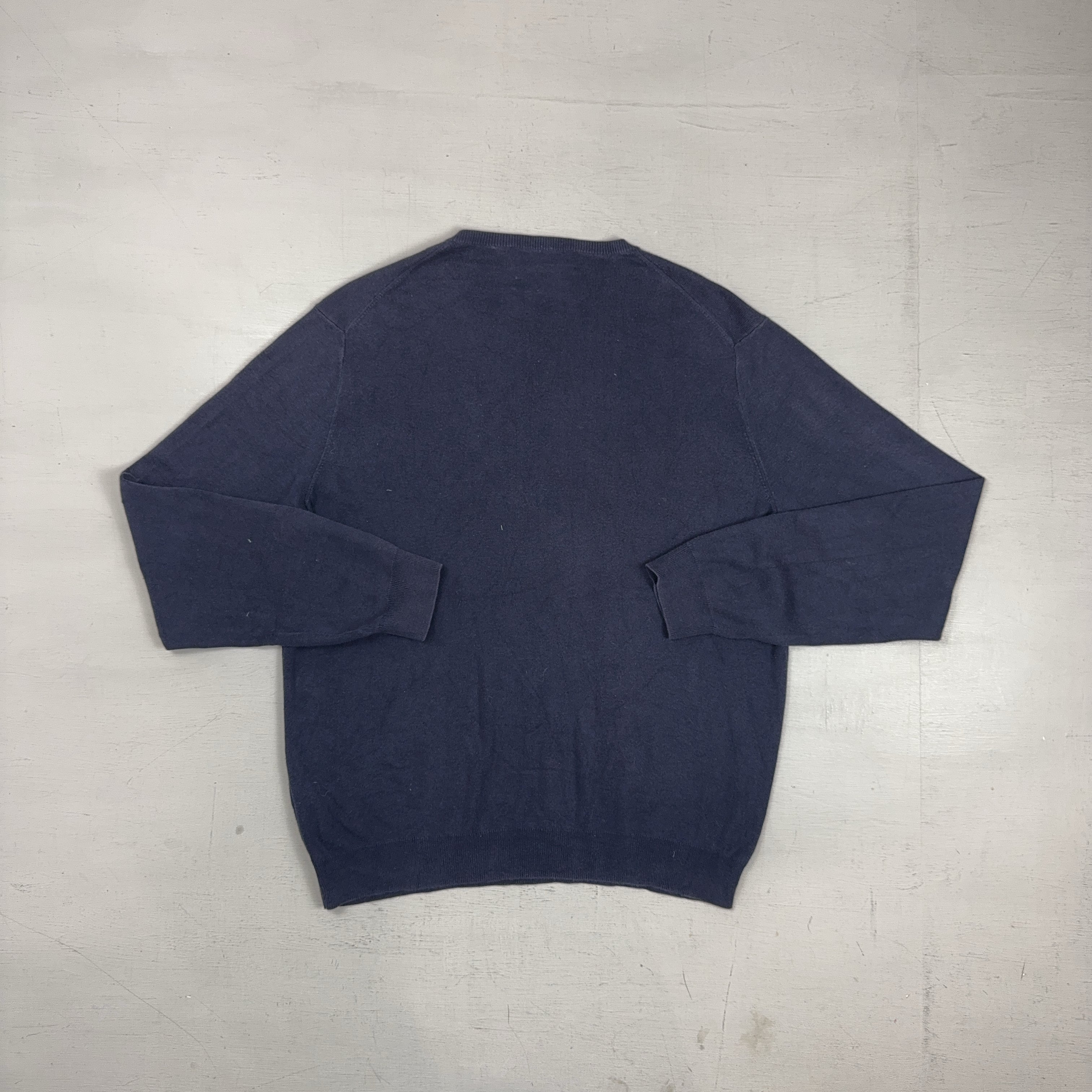 Vintage Polo By Ralph Lauren Blue Knit Jumper (L)