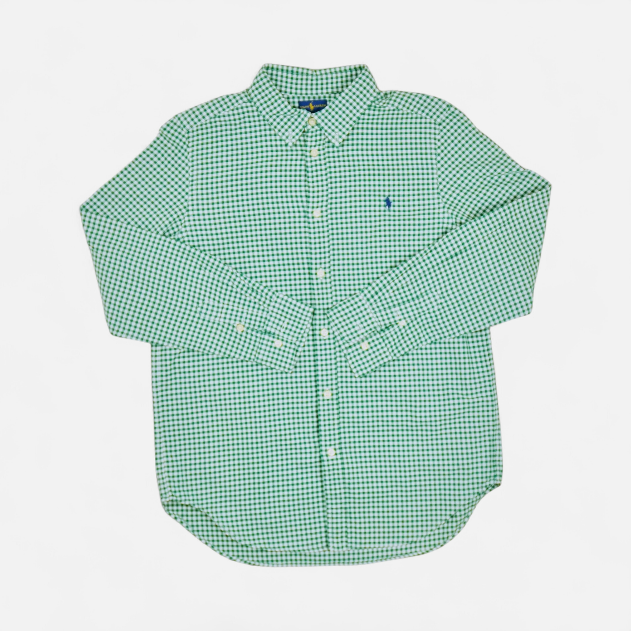 Vintage Ralph Lauren Green Shirt (S)
