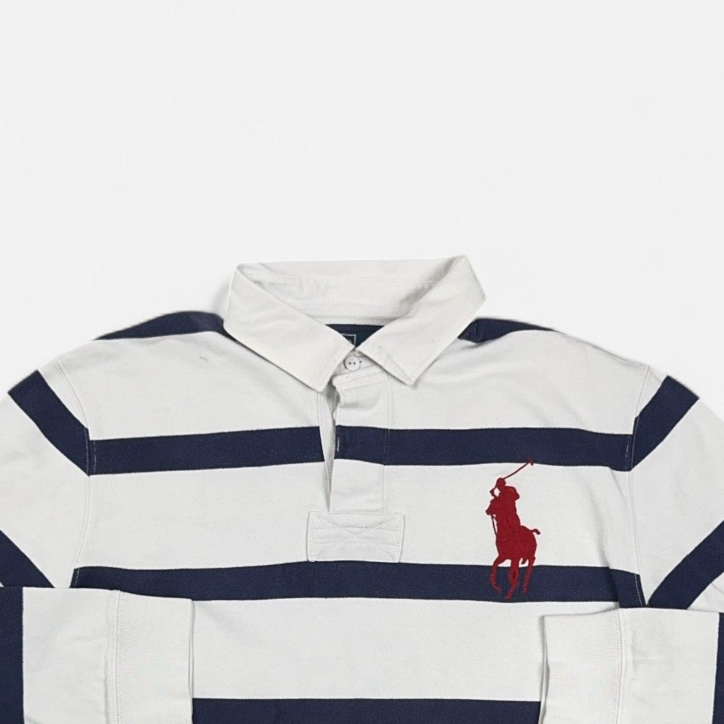 Vintage Polo Ralph Lauren White 1/4 Zip (XL)