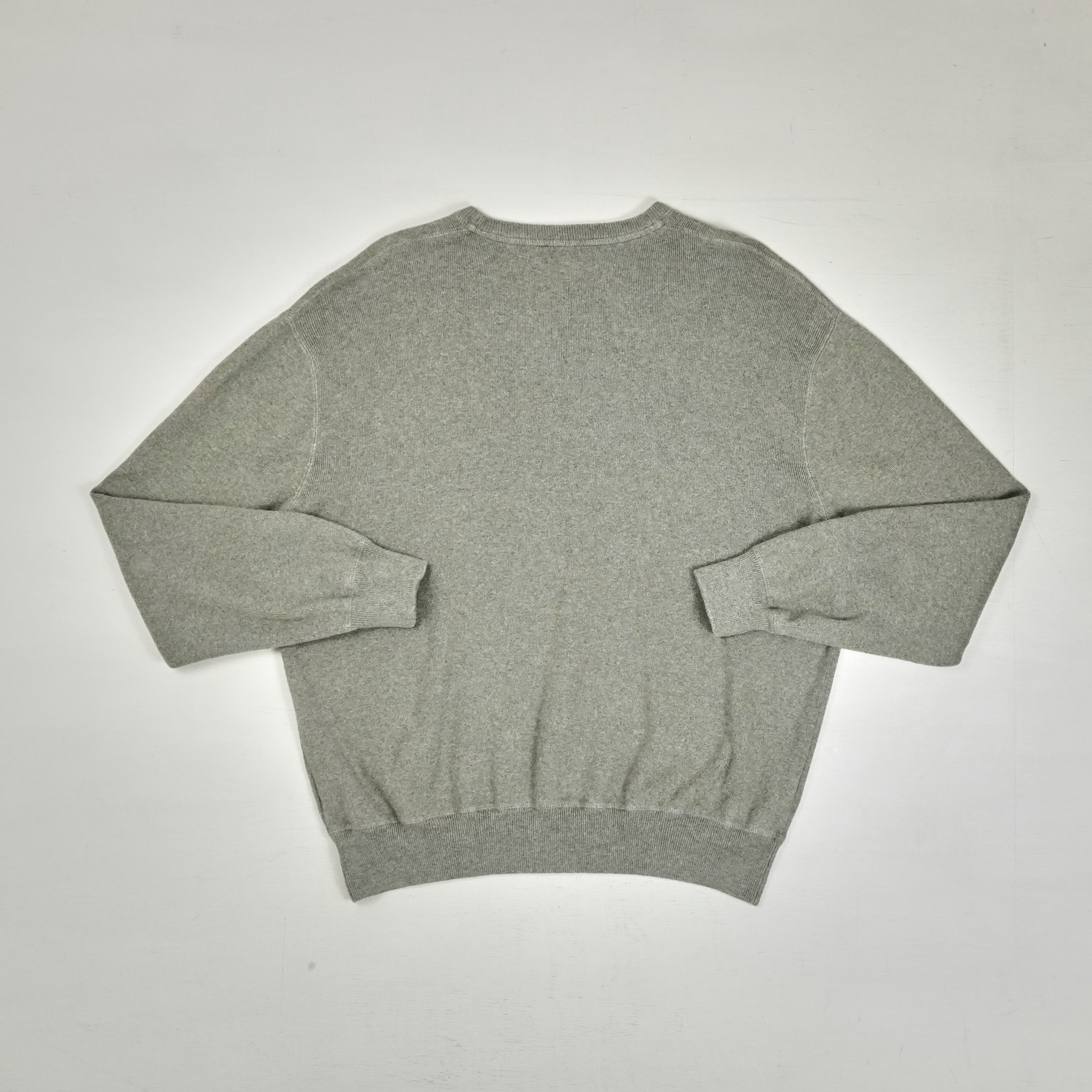 Vintage Polo Ralph Lauren Grey Sweatshirt (L)