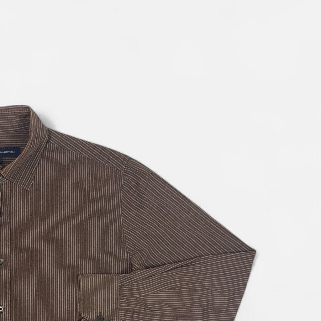 Vintage French Connection Brown Shirt (XL)
