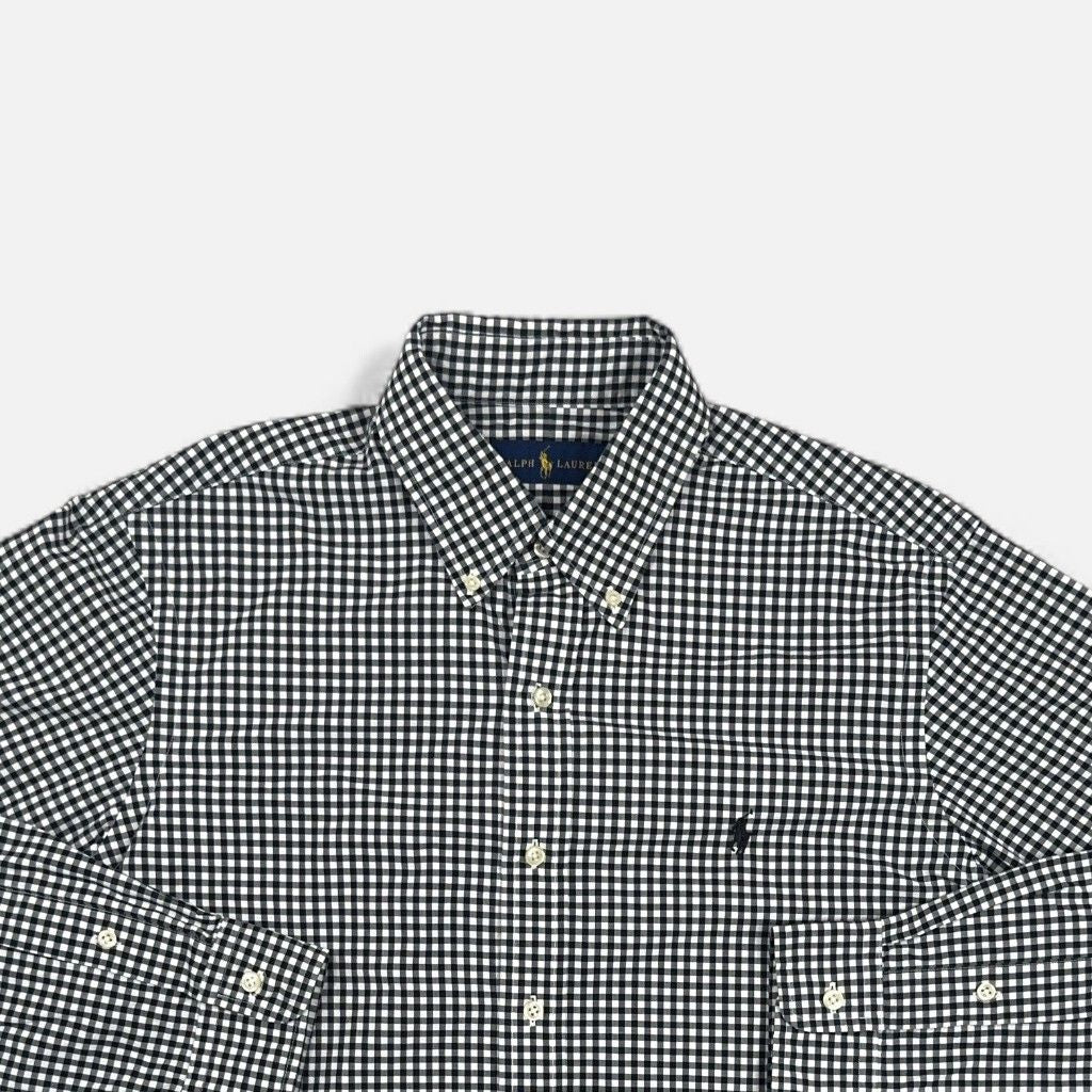 Vintage Ralph Lauren Black Shirt (L)