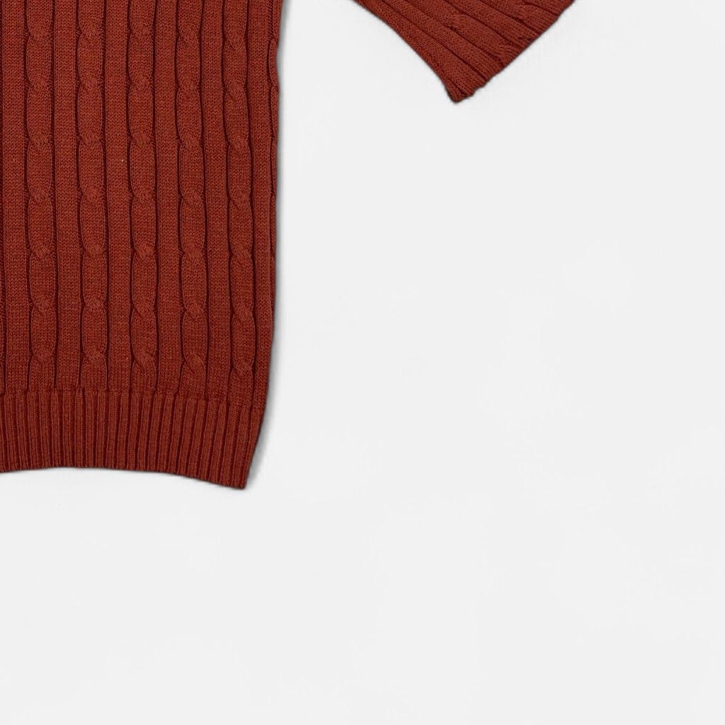 Vintage Polo Ralph Lauren Red Knit Jumper (L)
