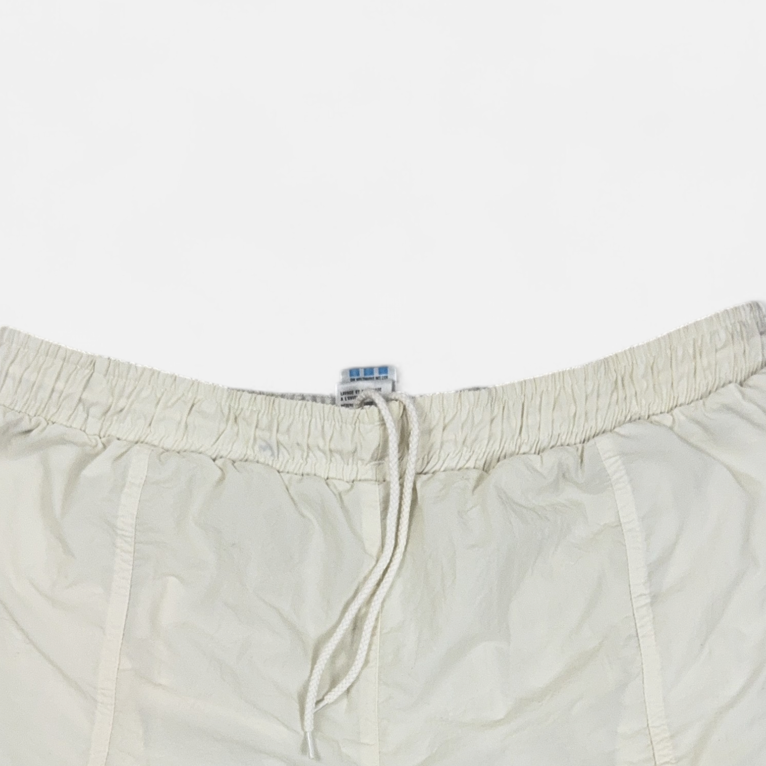 Vintage Adidas White Shorts (L) detail