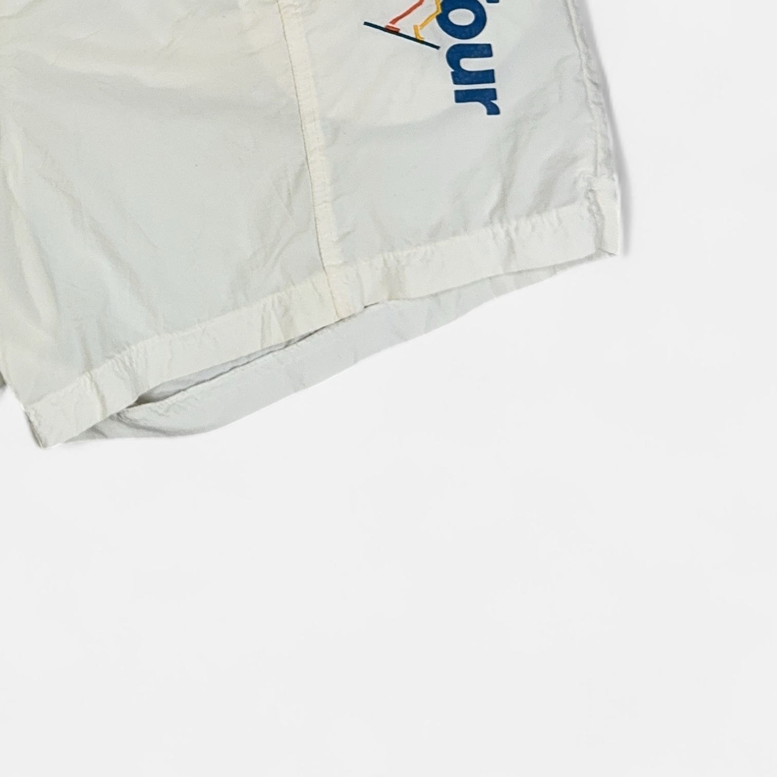 Vintage Adidas White Shorts (L) detail