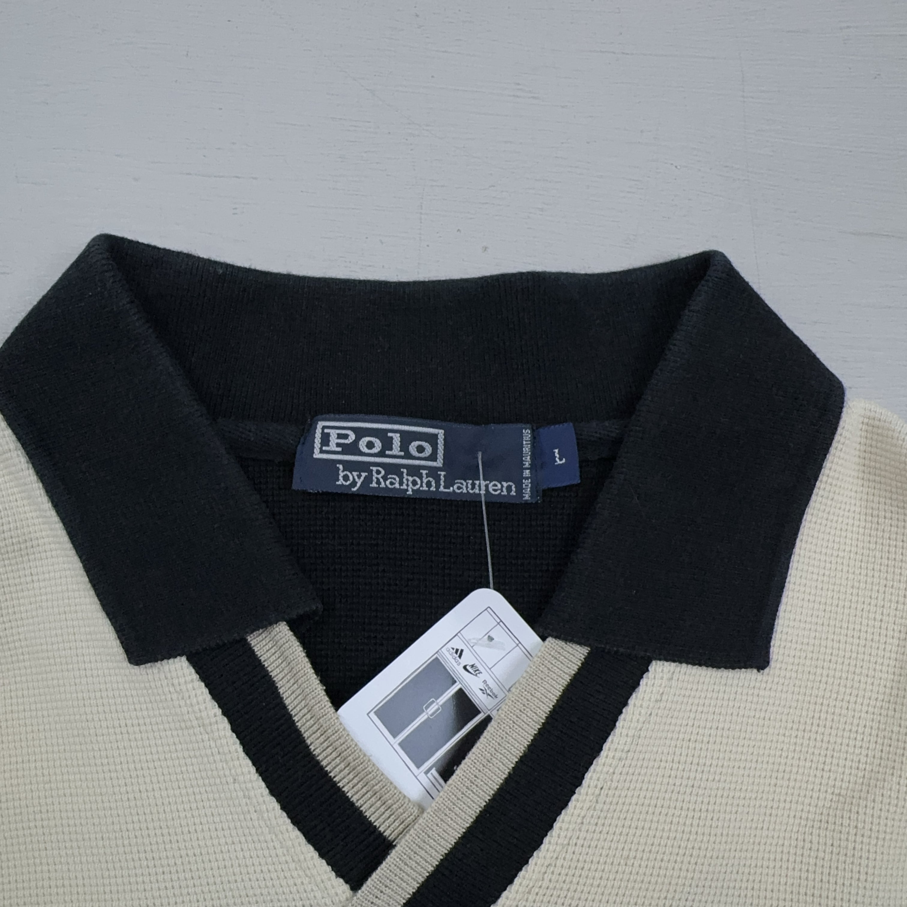 Vintage Polo By Ralph Lauren Black 1/4 Zip (L)