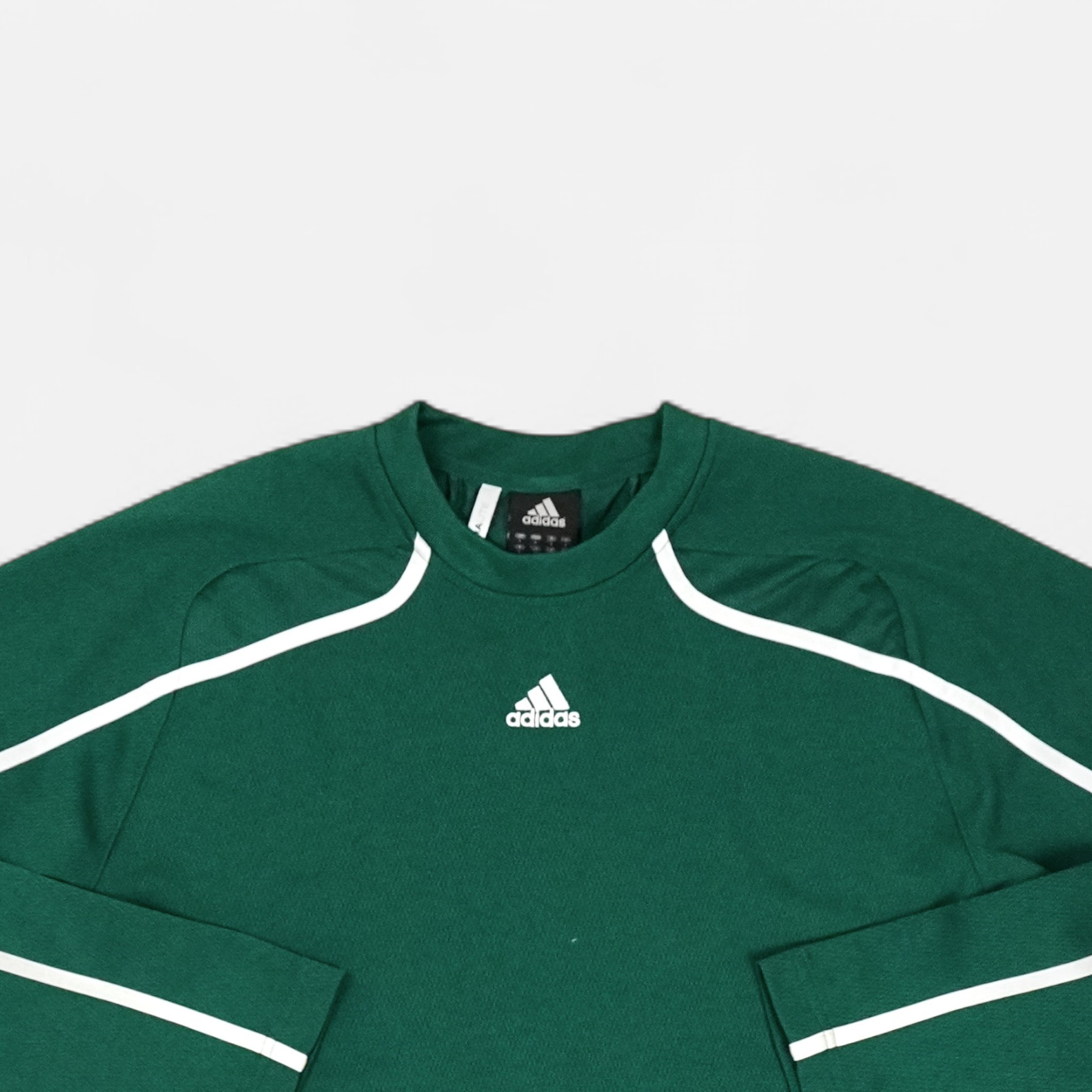 Vintage Adidas Green Top (L)