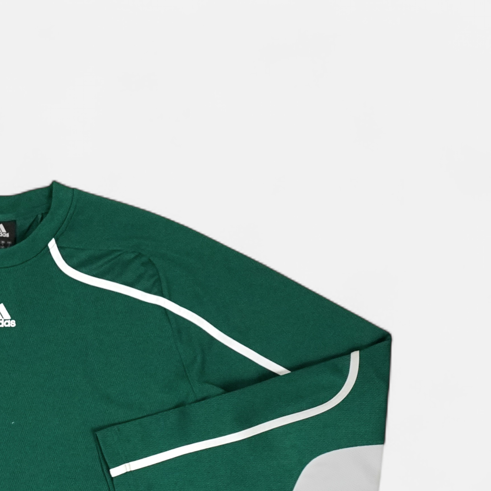 Vintage Adidas Green Top (L)