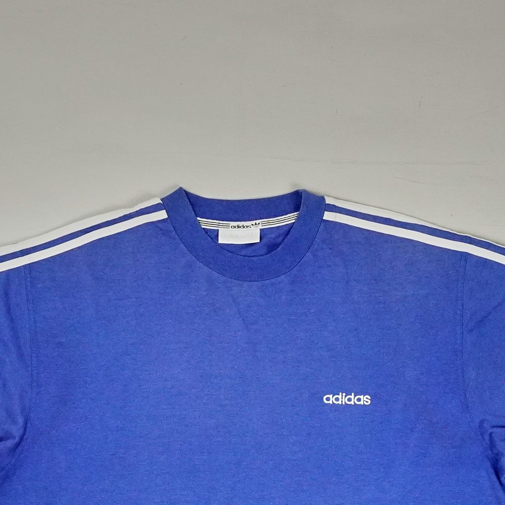 Vintage Adidas Blue T-shirt (XL)