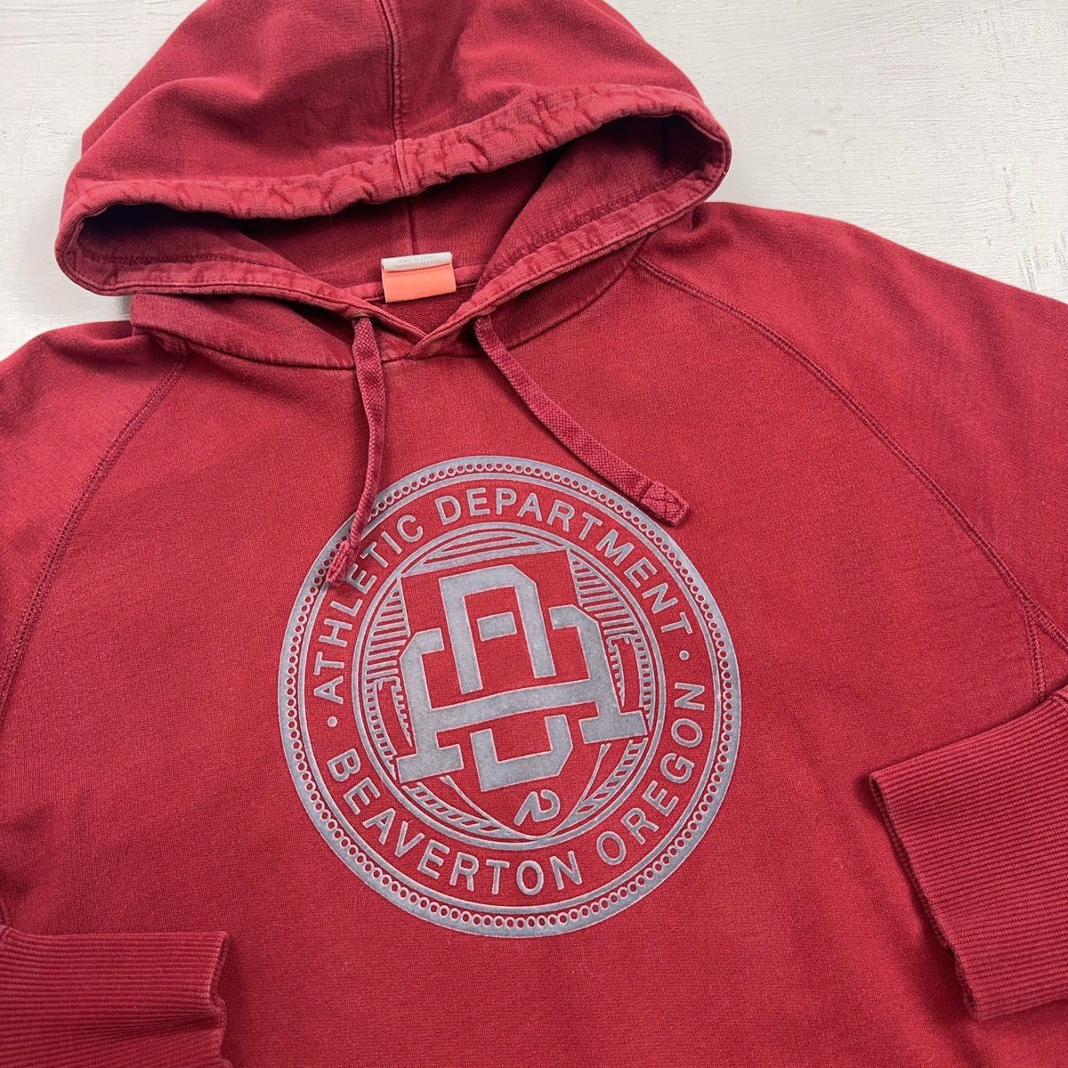 Vintage Nike Red Oregon Hoodie (L)
