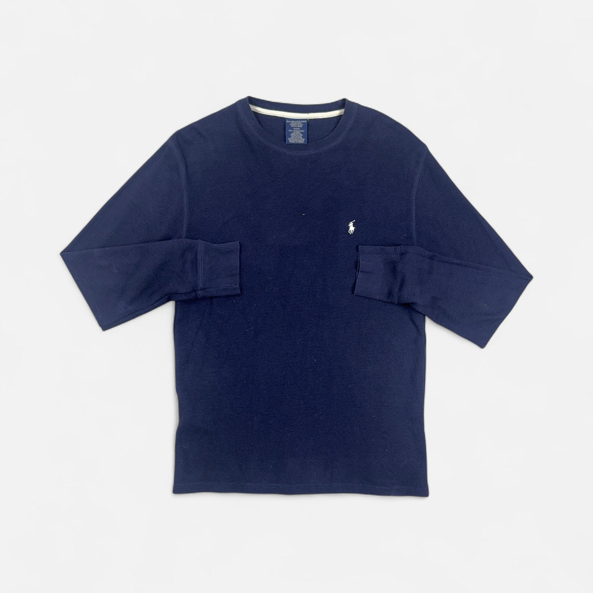 Vintage Polo Ralph Lauren Blue Knit Jumper (M)