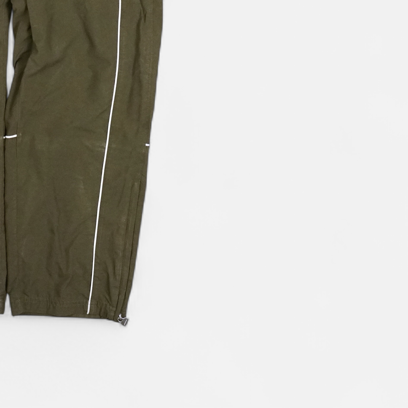 Vintage Nike Green Tracksuit Bottoms (M)
