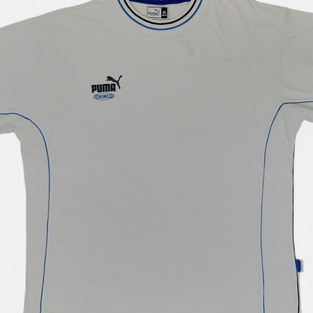 Vintage Puma White T-shirt (XL)