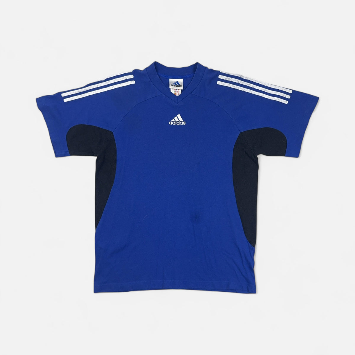 Vintage Adidas Blue T-Shirt (L)