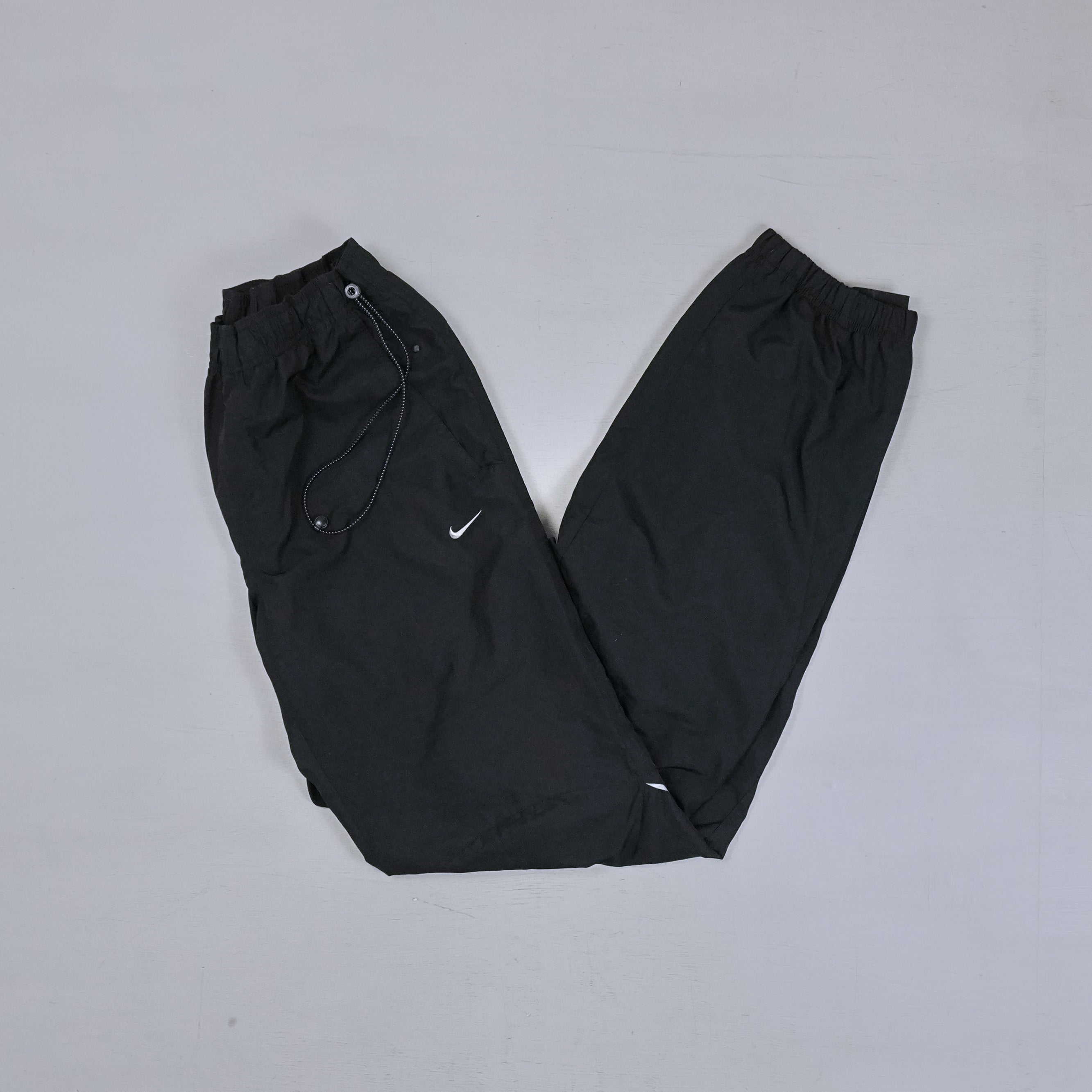 Vintage Nike Black Tracksuit Bottoms (S)