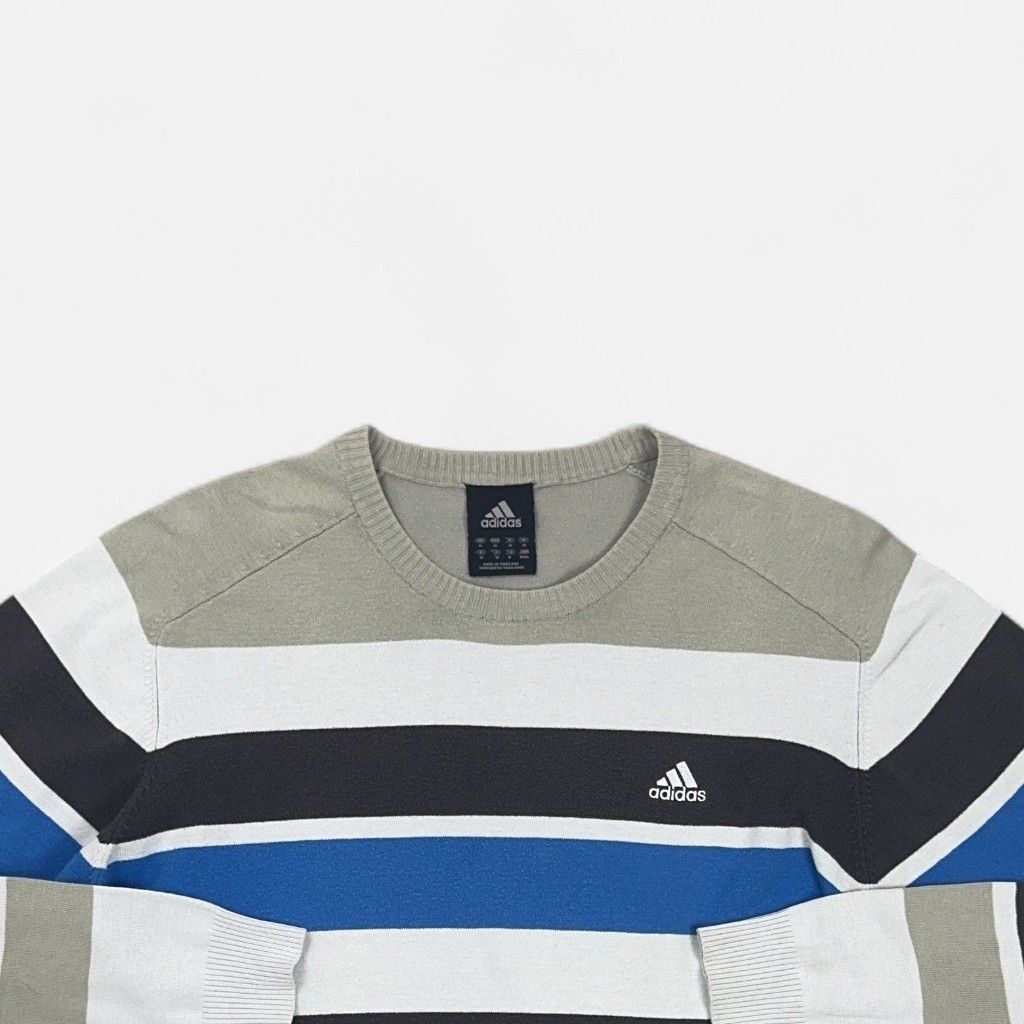 Vintage Adidas Multicoloured Knit Jumper (M)