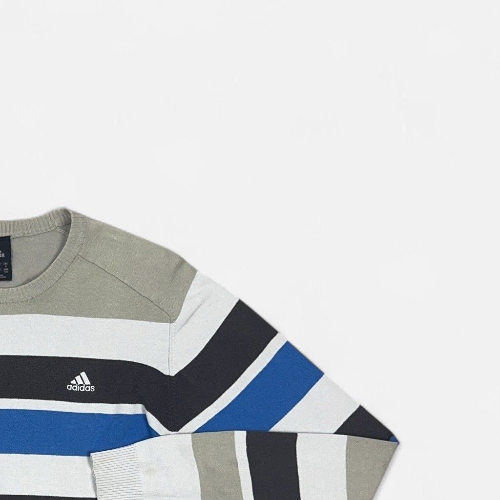 Vintage Adidas Multicoloured Knit Jumper (M)