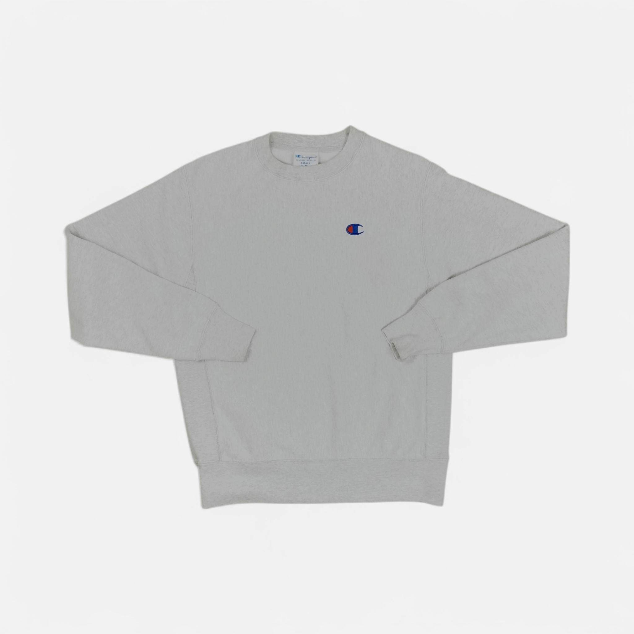 Vintage Champion White Sweatshirt (S)