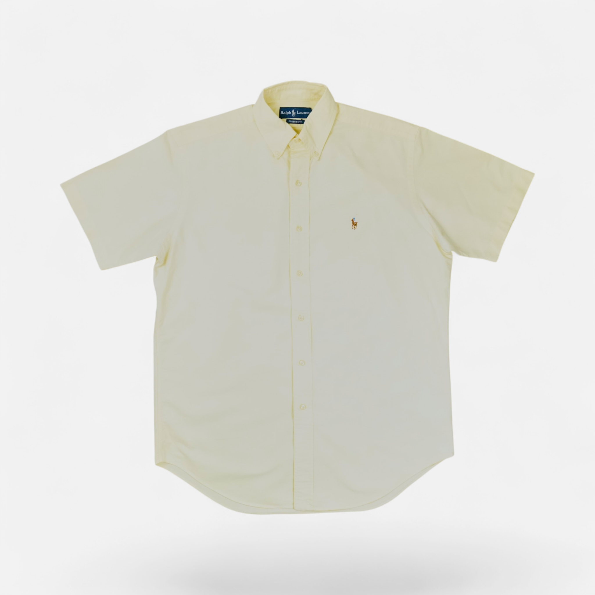 Vintage Ralph Lauren Yellow Shirt (M)