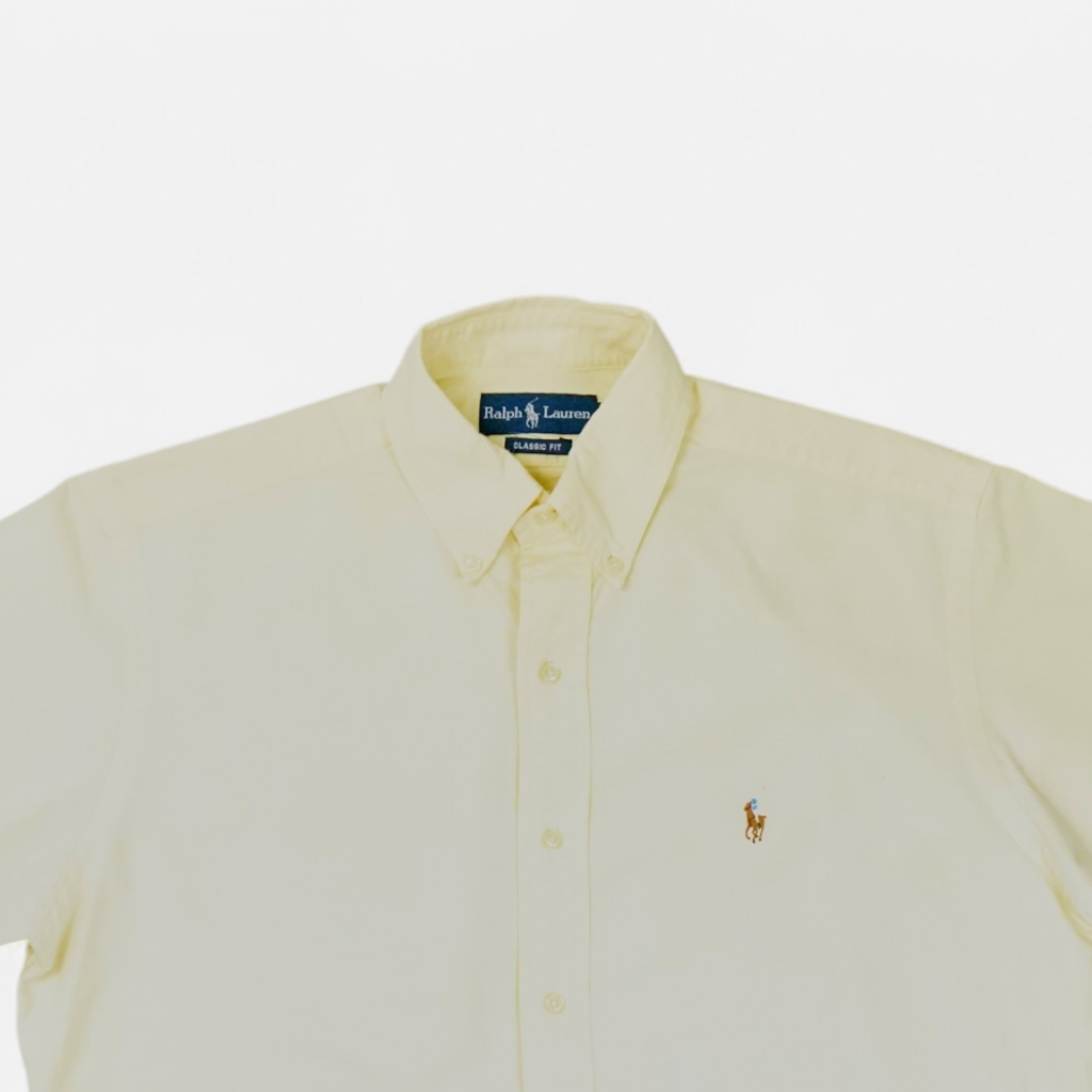 Vintage Ralph Lauren Yellow Shirt (M)