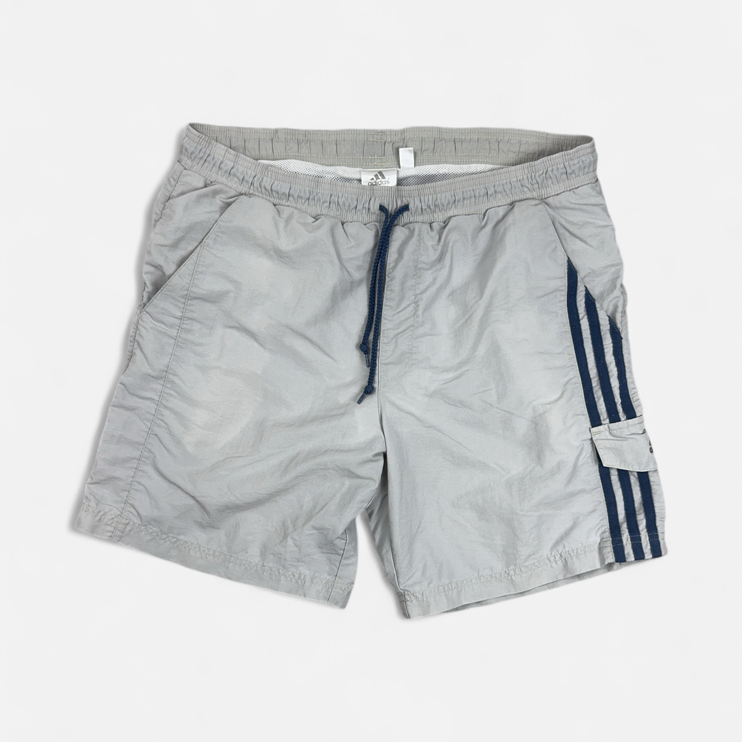 Vintage Adidas Grey Shorts (M)