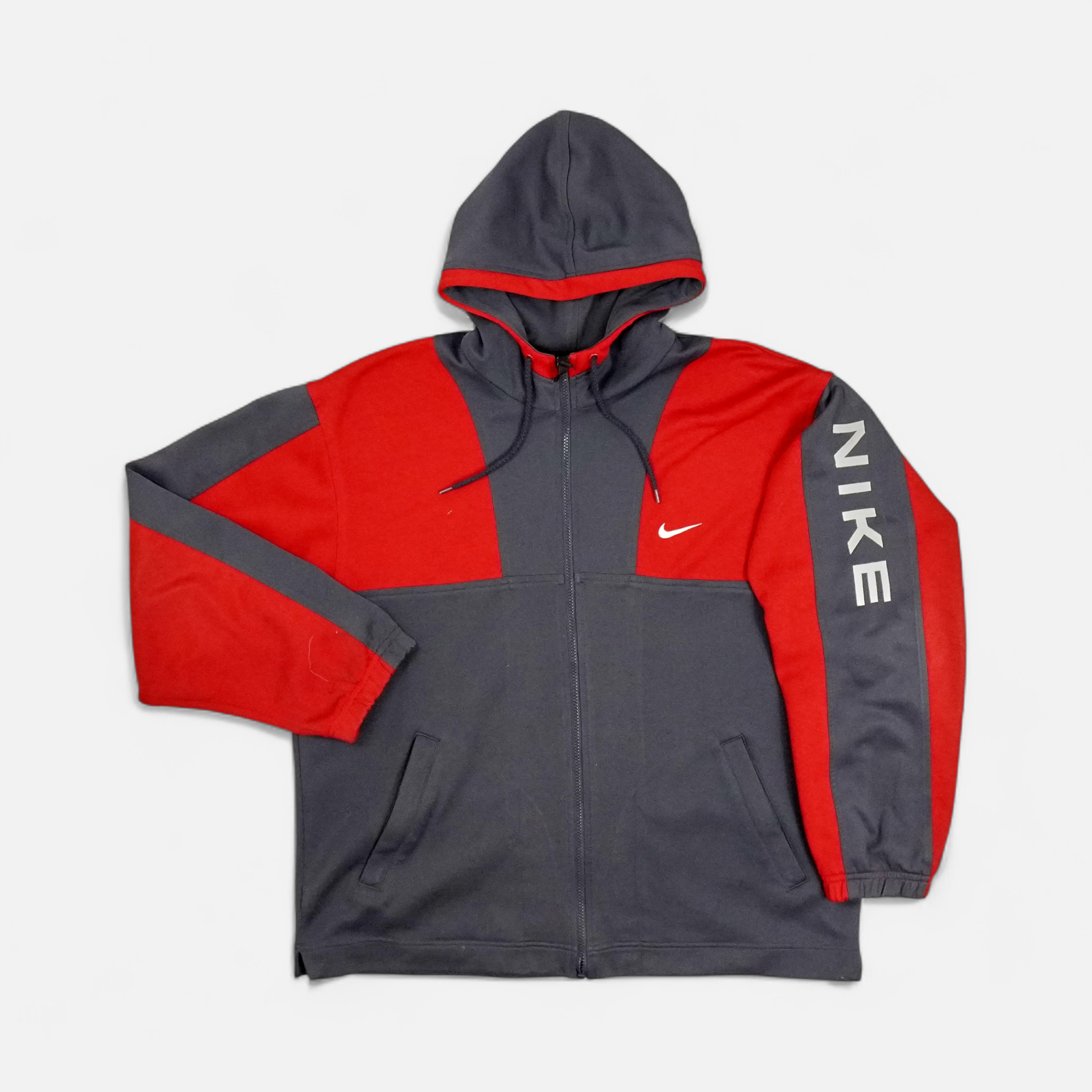 Vintage Nike Grey Hoodie (L)