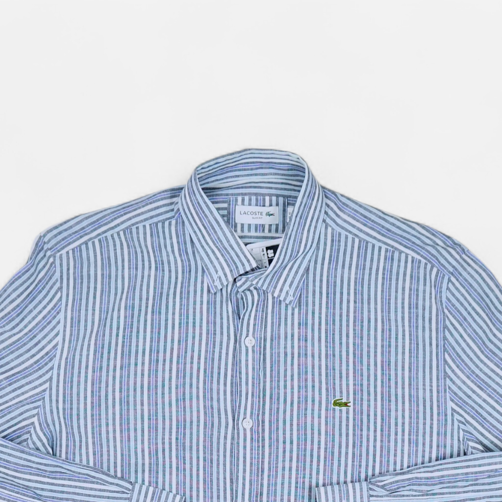 Vintage Lacoste Blue Shirt ()