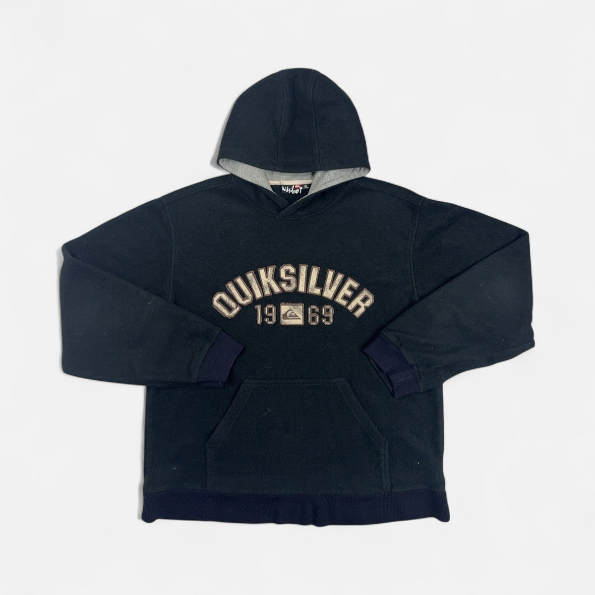 Vintage Quiksilver Black Hoodie (XL)