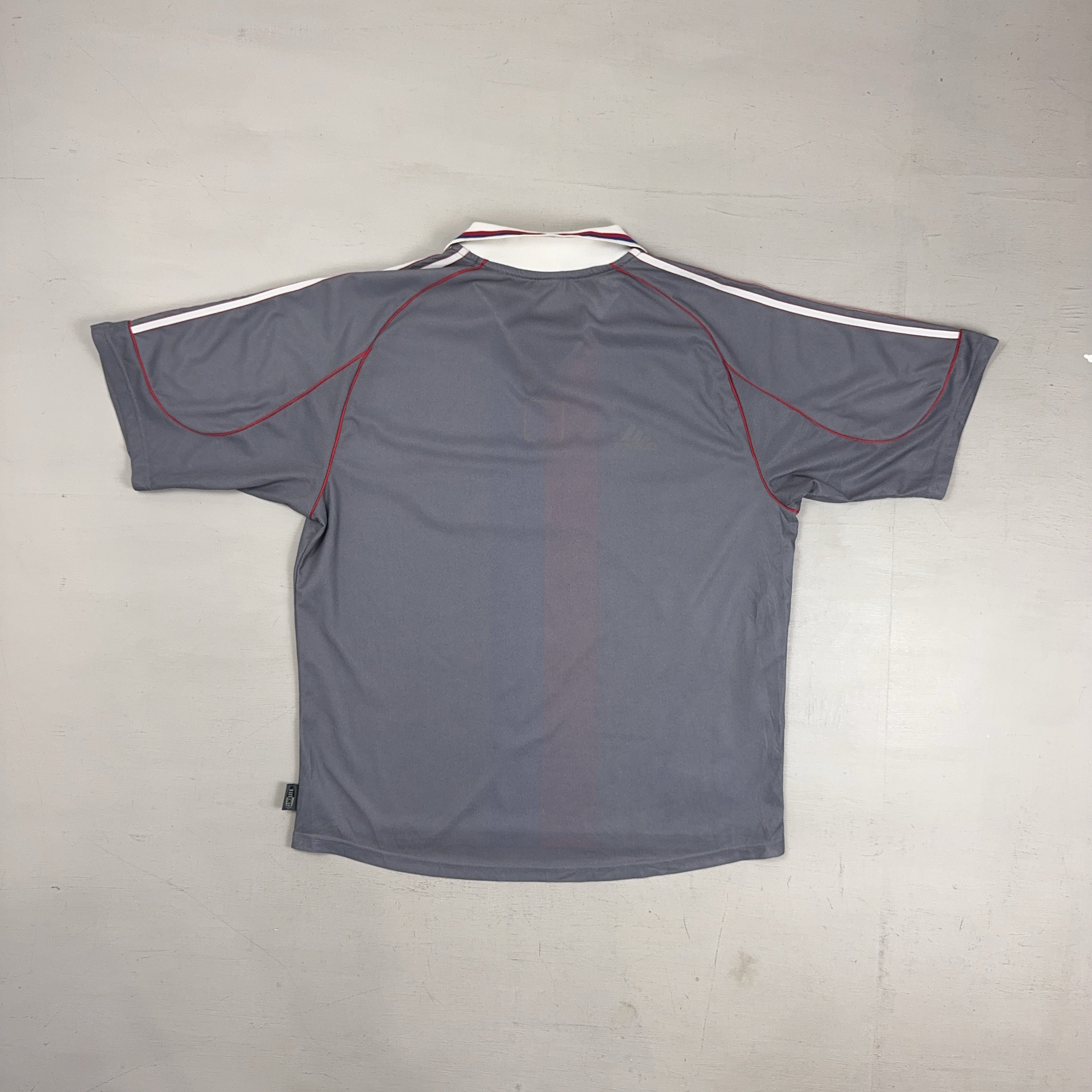 Olympique Lyonnais 2000-01 Adidas Home Jersey (XL)