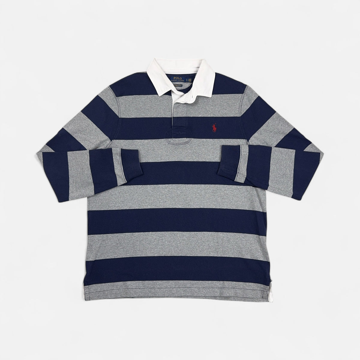 Vintage Polo Ralph Lauren Multicoloured Football Shirt (L)