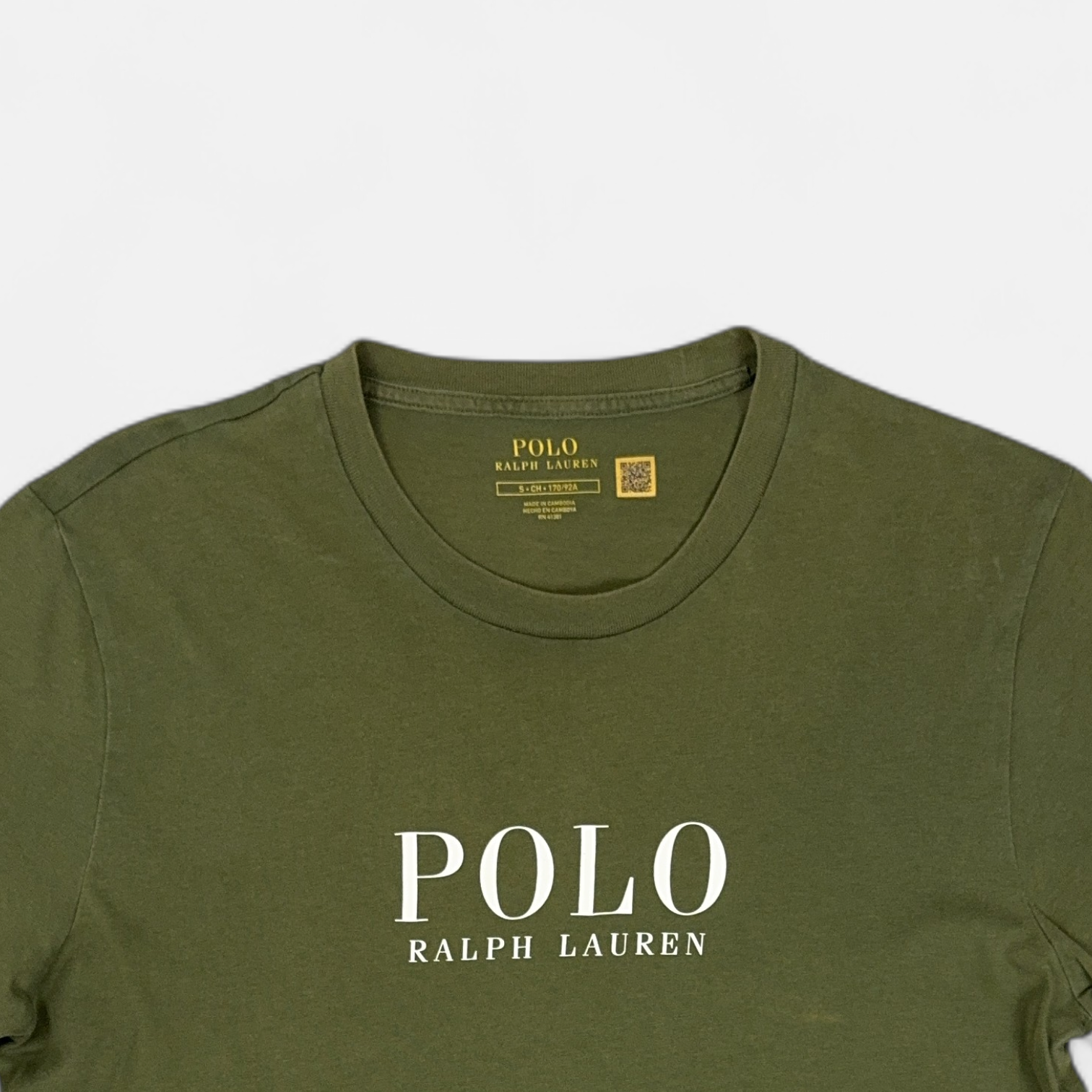Vintage Polo Ralph Lauren Green T-shirt (S) detail