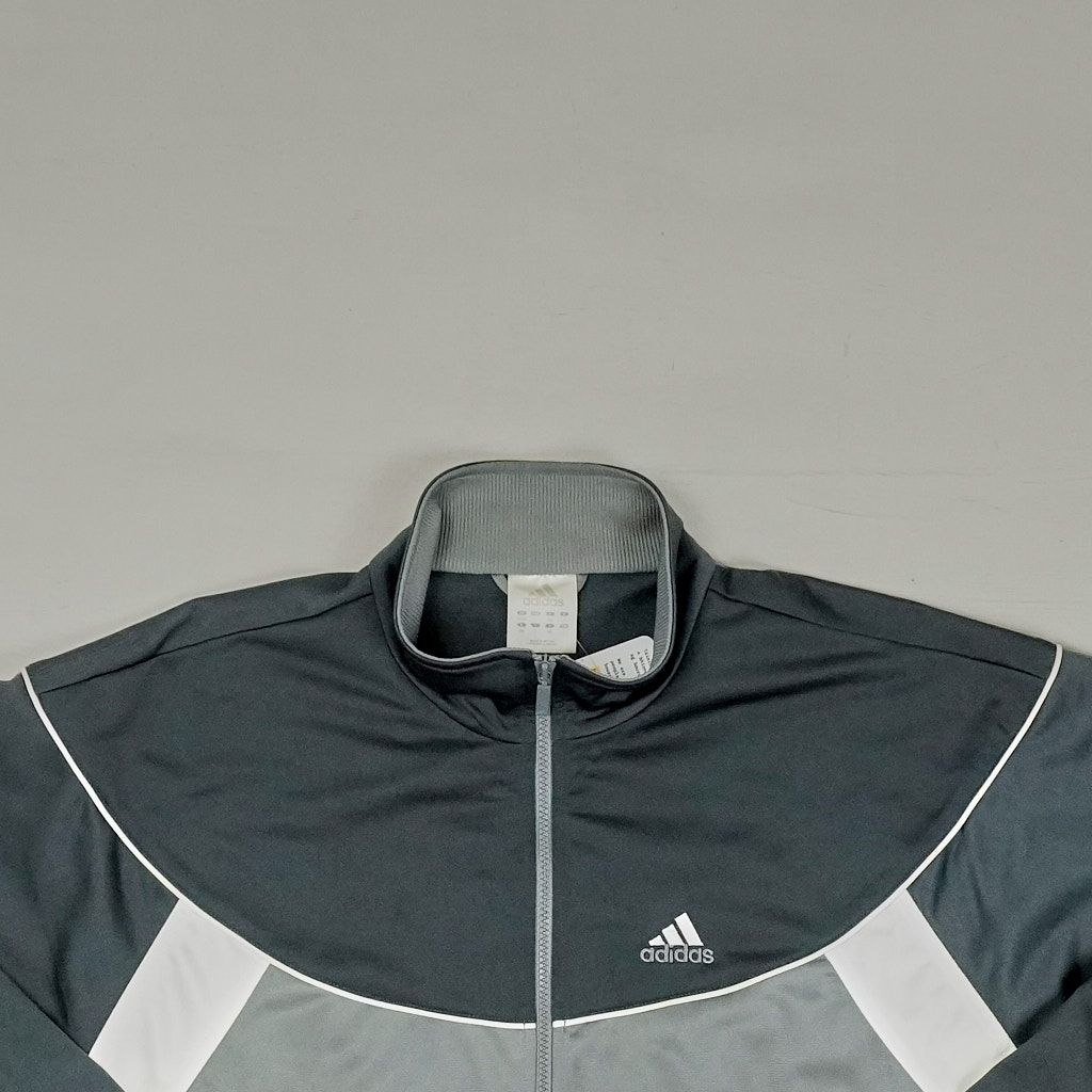 Vintage Adidas Grey Trackjacket (L)